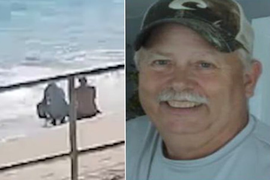 Florida woman runs into ocean to save struggling swimmer - only to learn he&rsquo;s a double murder suspect