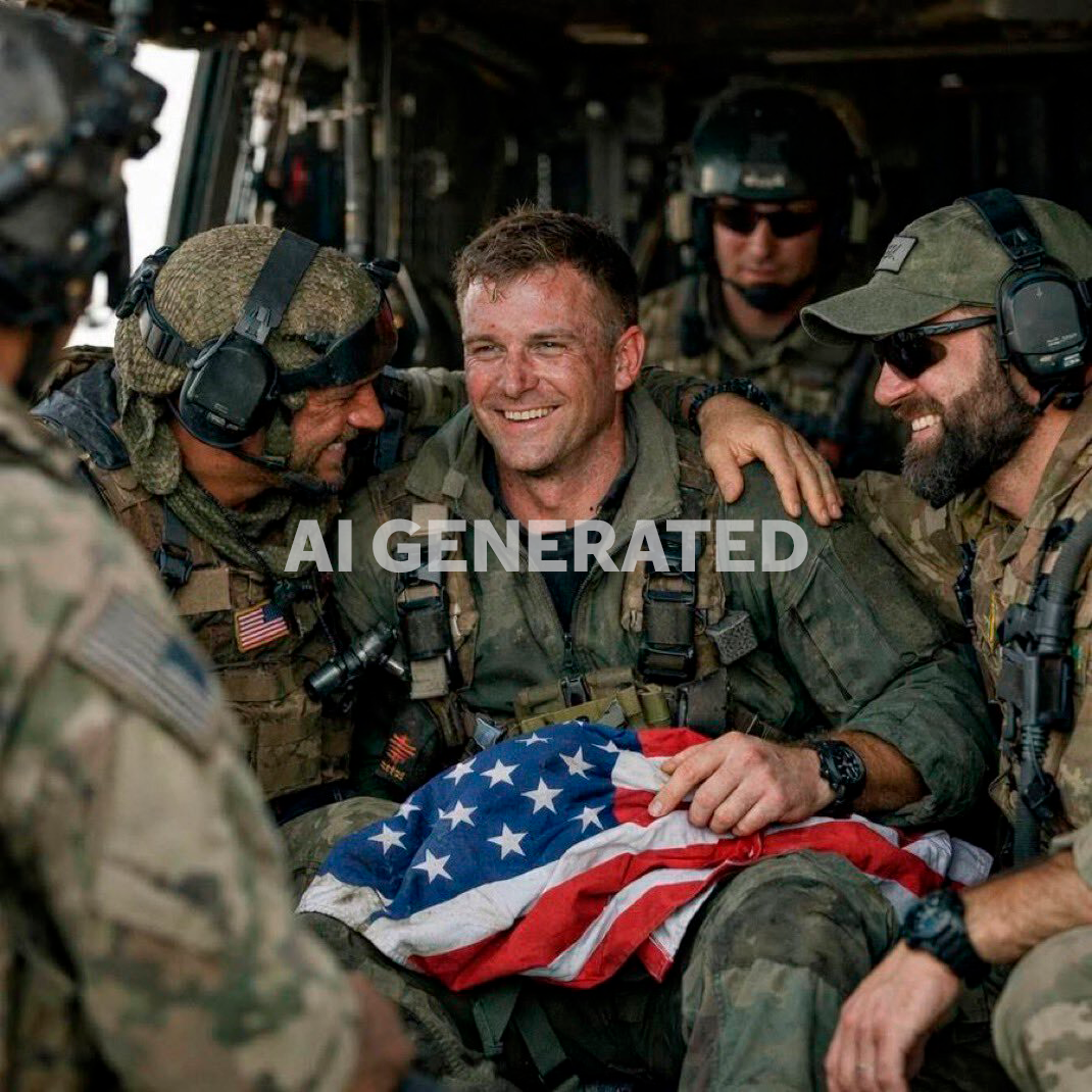 Several Republican officials have faced backlash after sharing an AI-generated image of an American soldier following the rescue of an airman from behind enemy lines in Iran