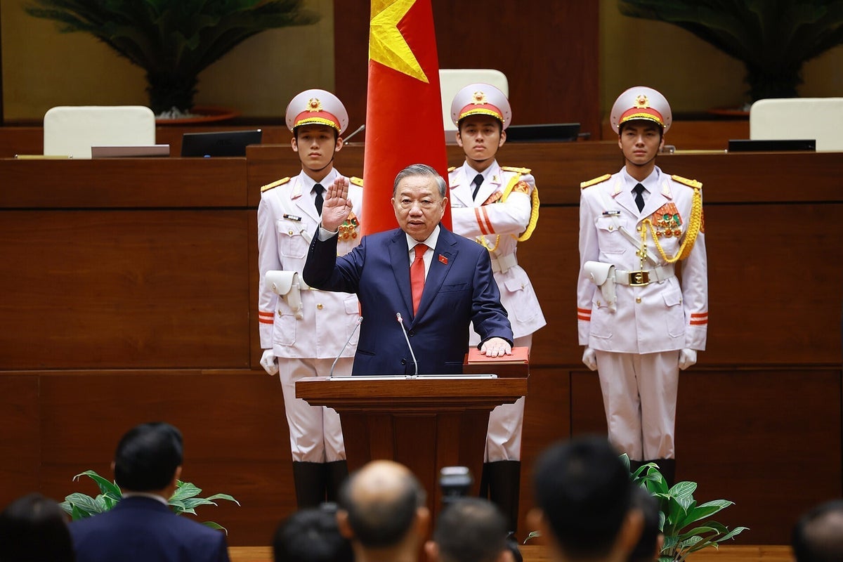 Vietnam elects Communist Party chief as president, echoing China’s power structure