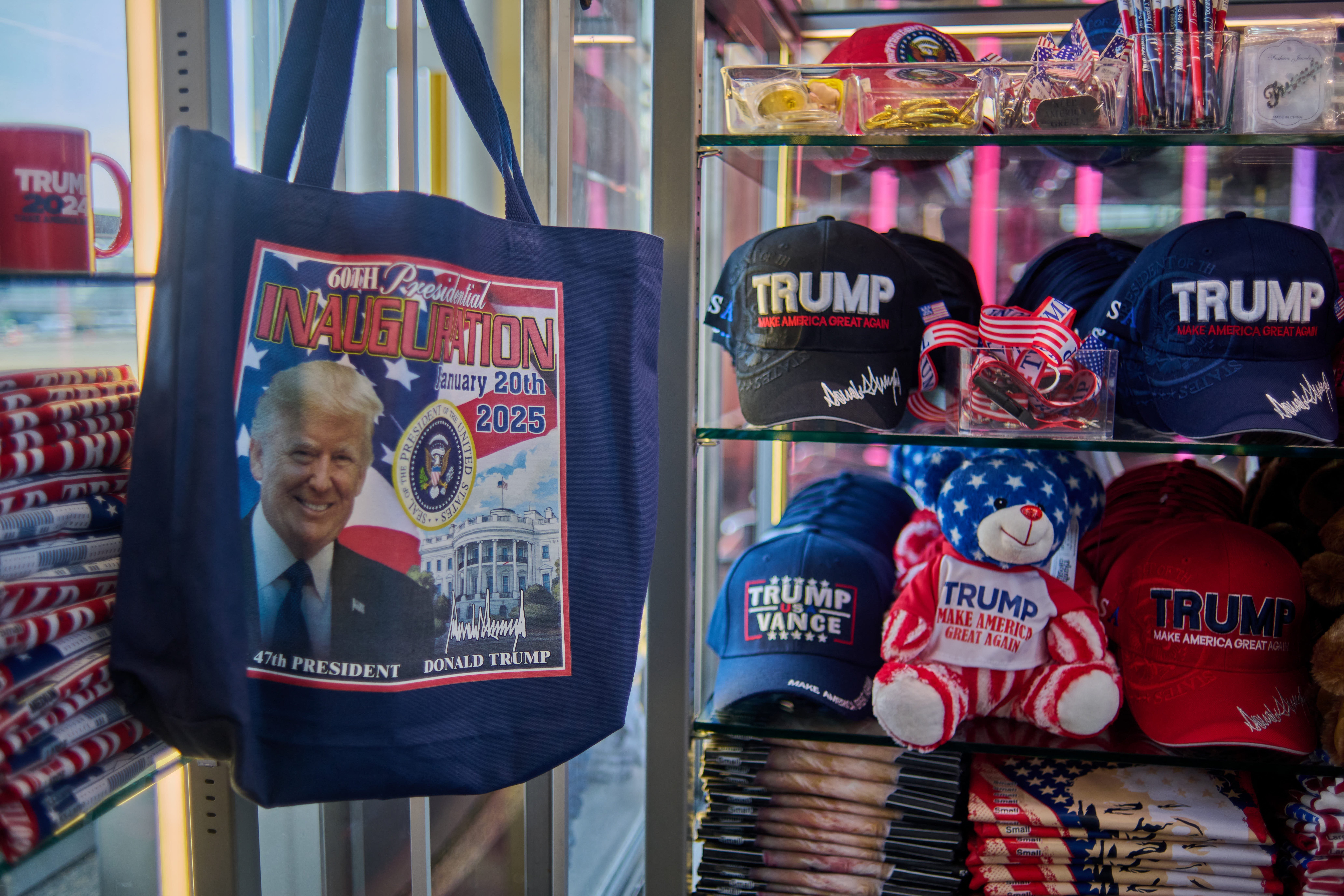 Trump’s official store has pushed out more than 600 items since the president returned to the White House, a watchdog group claimed last month