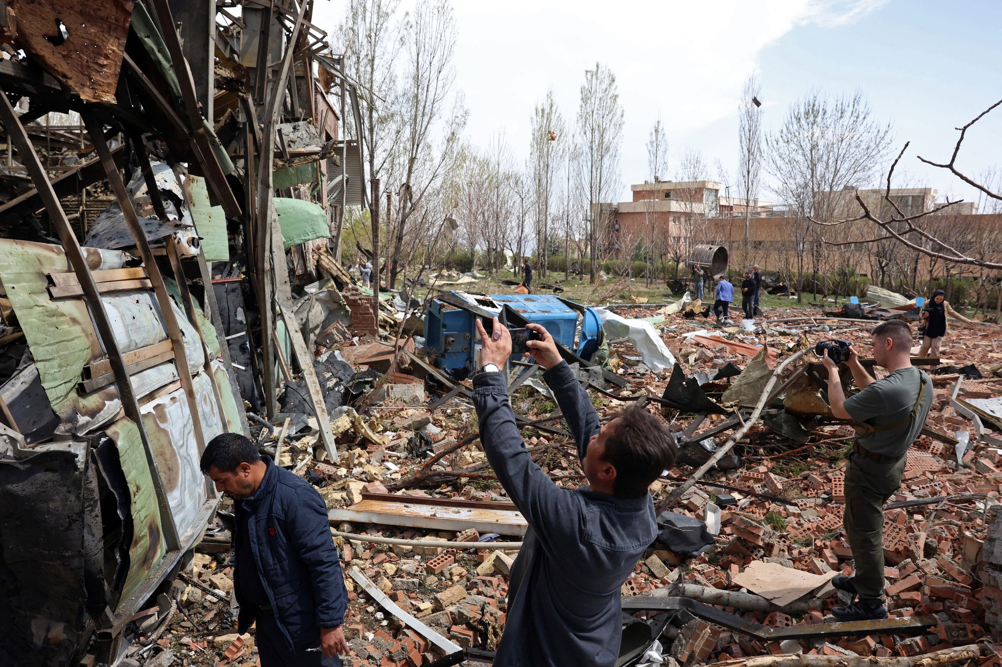 Trump has continued to strike Iran during the five-week war - and is threatening more bombings