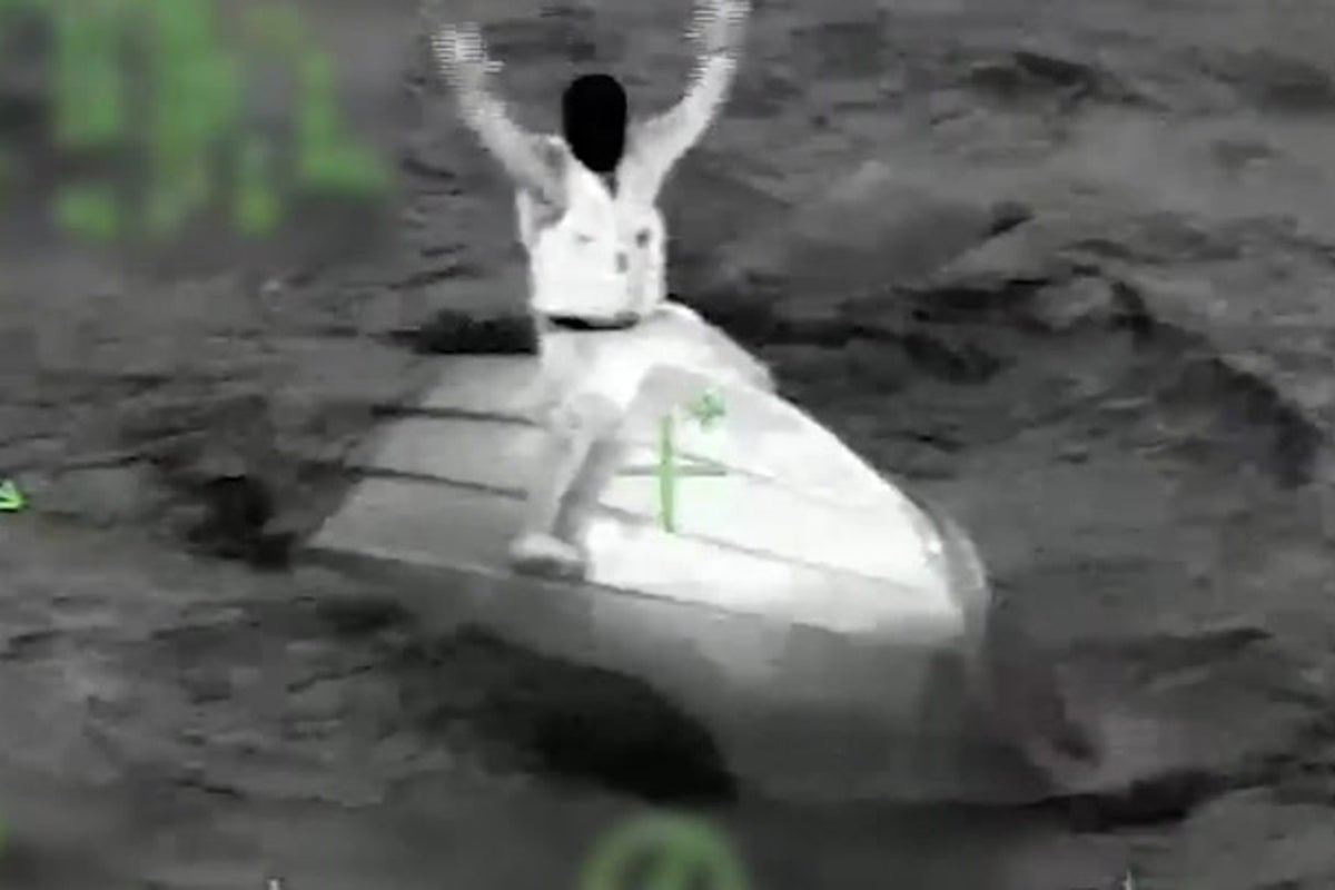 Federal agents saved in dramatic helicopter rescue after boat capsized in rough seas off Puerto Rico