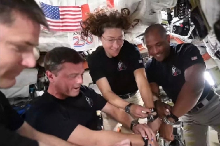 The four crew members of the Artemis II mission traveled about 252,760 miles away from Earth in NASA’s closest encounter with the moon in more than 50 years