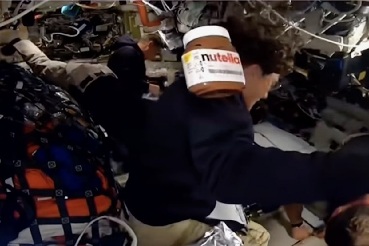 Nutella goes viral after jar floats in zero gravity during Artemis II livestream