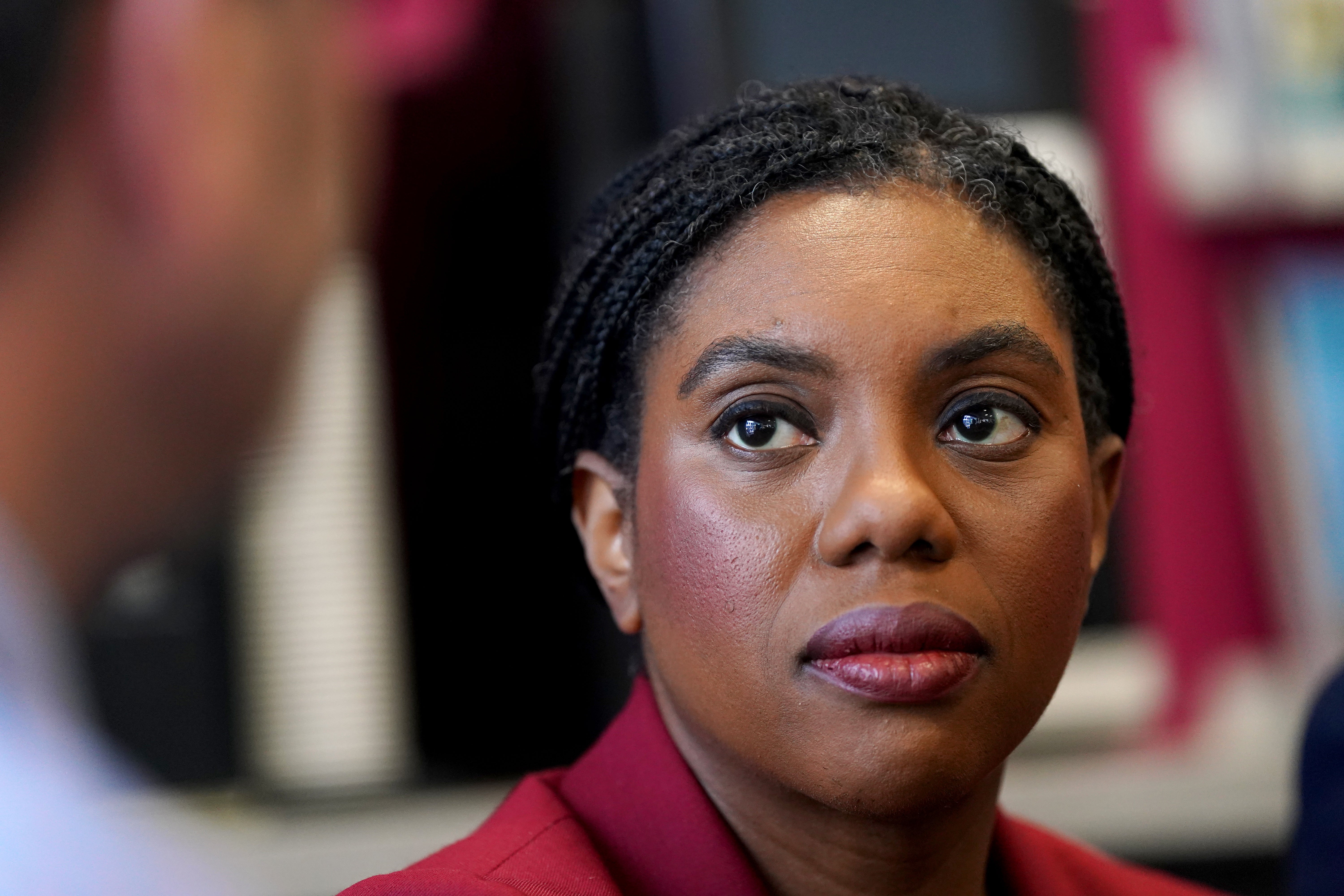 Conservative Party leader Kemi Badenoch said failure to publish defense investment plan was a 