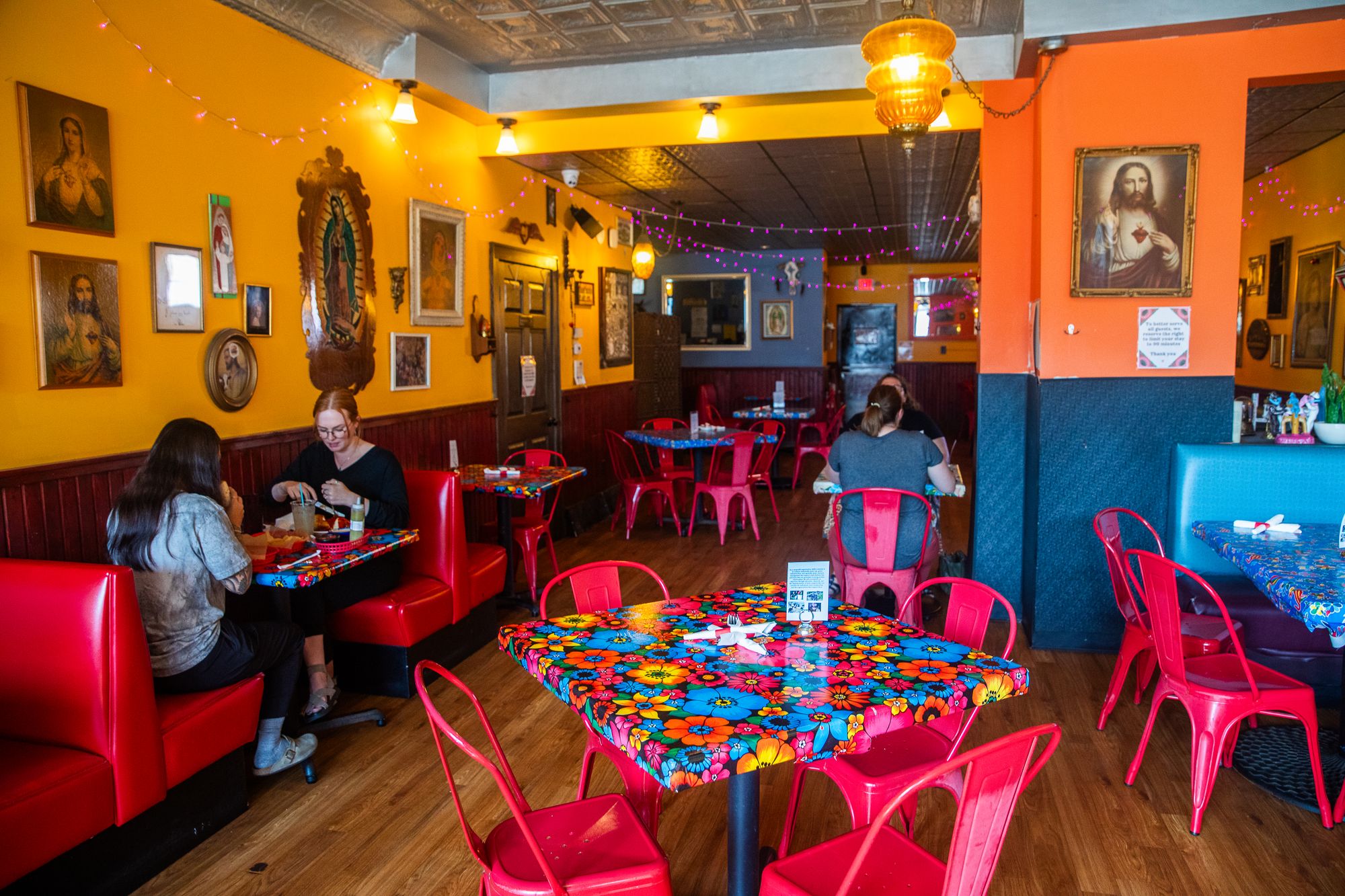 Colorful Mexican eatery Café Corazon in the Bay View neighbourhood