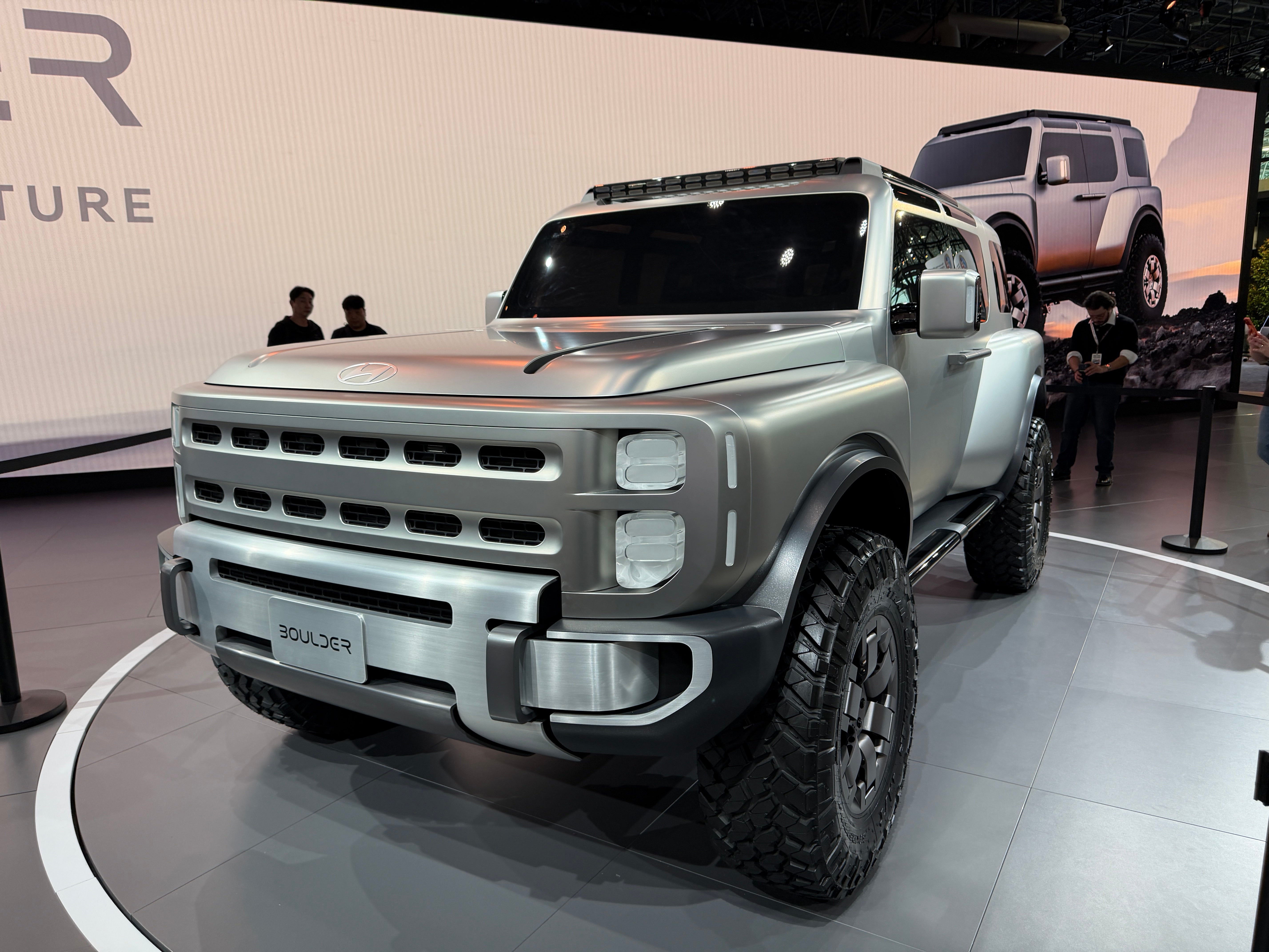 independent.co.uk - Steve Fowler - Hyundai Boulder concept signals bold new SUV design direction