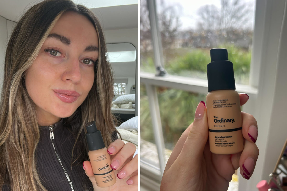 The Ordinary’s serum foundation is perfect ‘for a natural finish’ – and it’s just £5