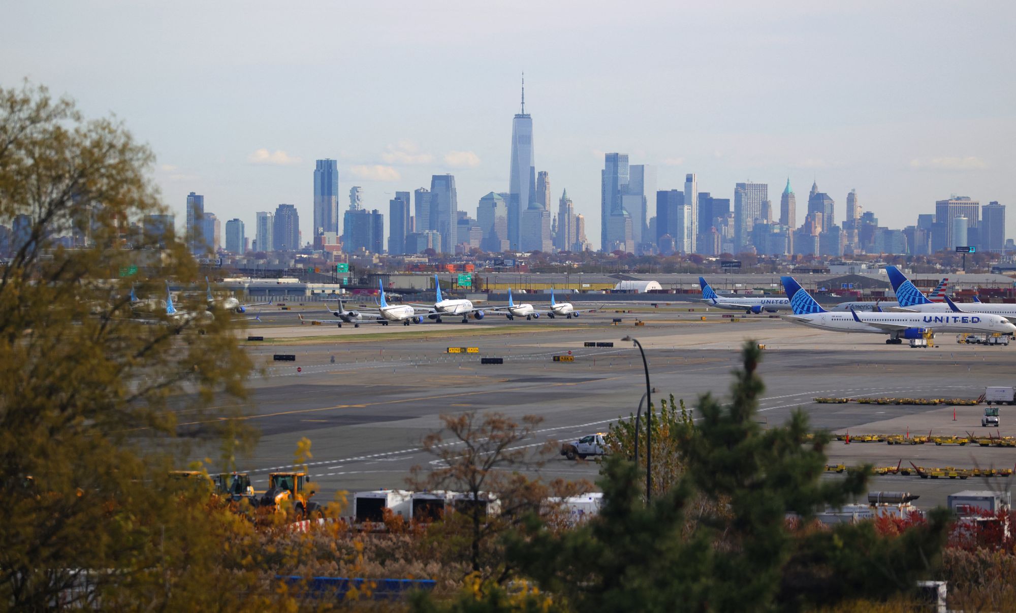 Newark Liberty International Airport in New Jersey ties for third most stressful, despite the short commute to New York City