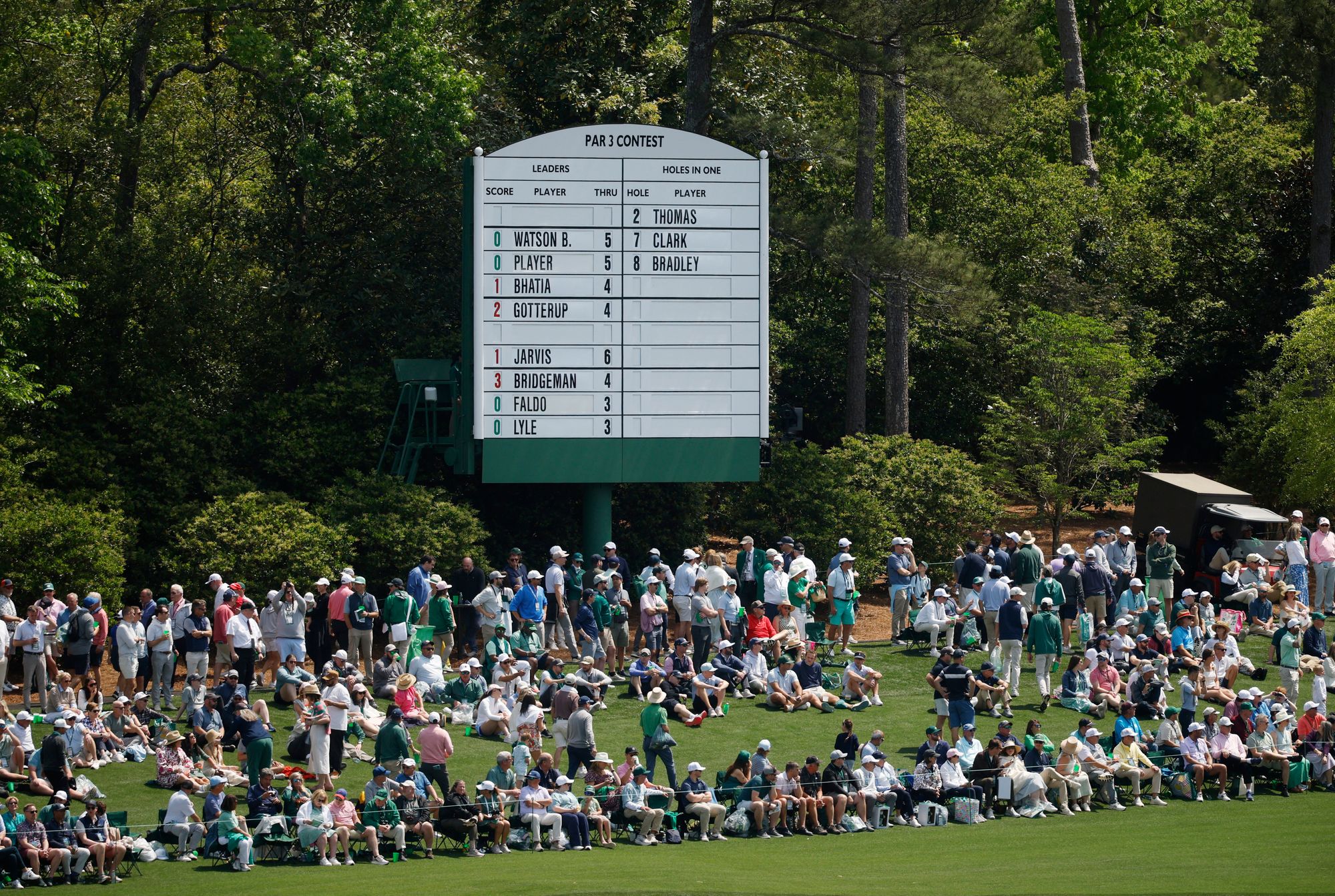 The Masters is held at the immaculate Augusta National