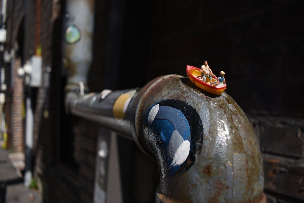 Miniature art transforms an alley into a surrealist wonderland at 'Mississippi's Tiniest Museum'