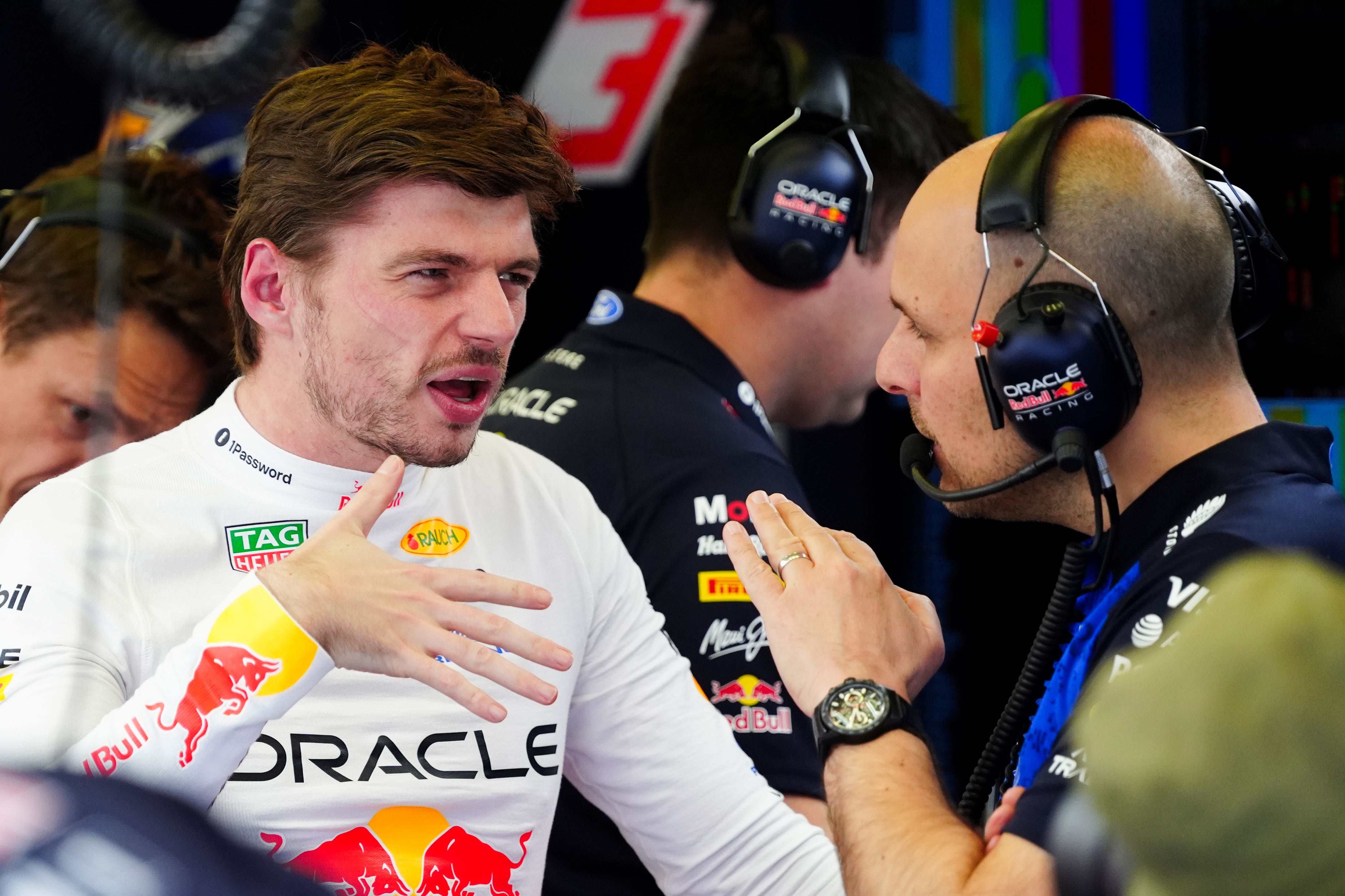 Red Bull and Max Verstappen are set to lose head of race engineering Gianpiero Lambiase in the near future (Bradley Collyer/PA)