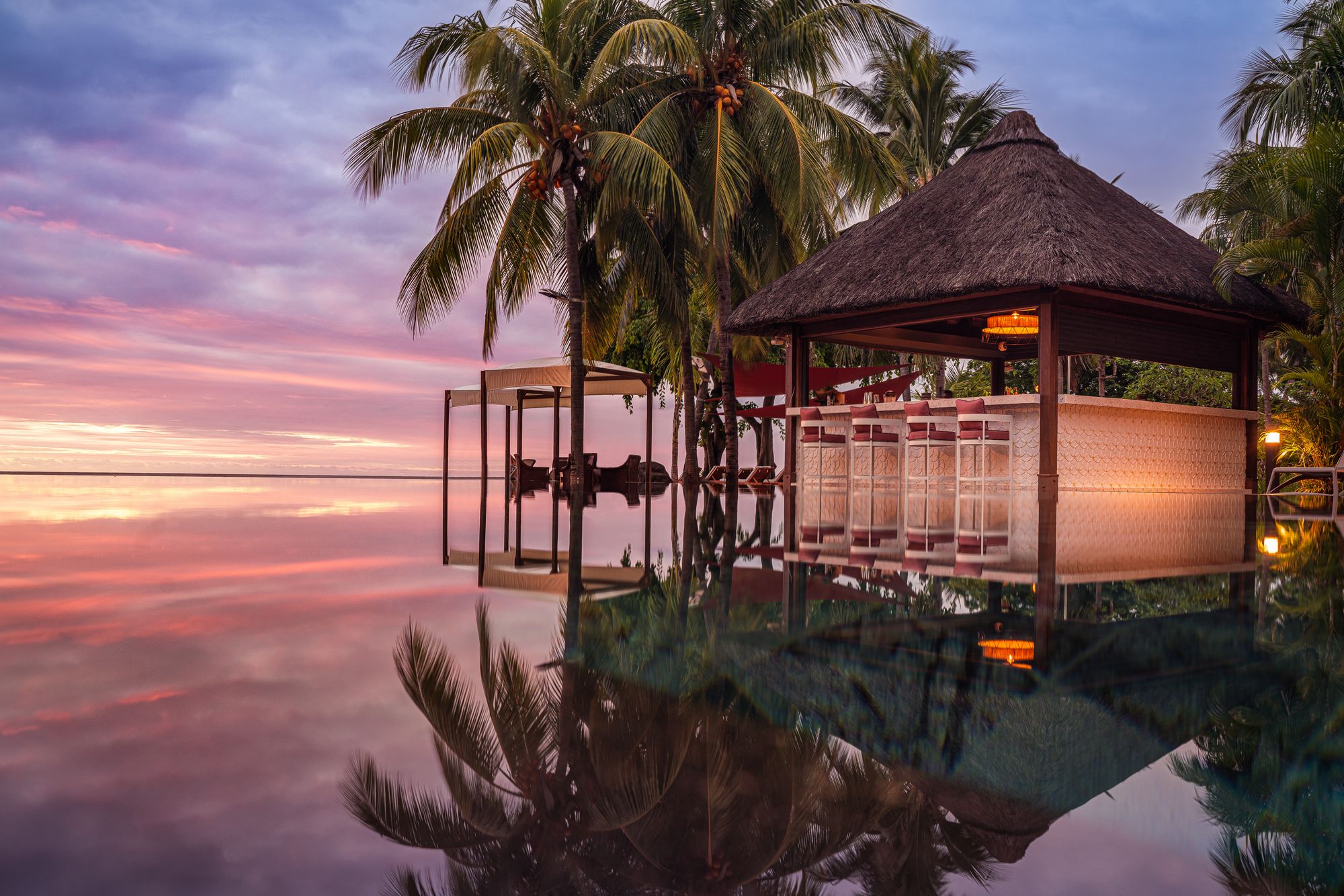 This Mauritius hotel boasts some of the best sunsets on the island