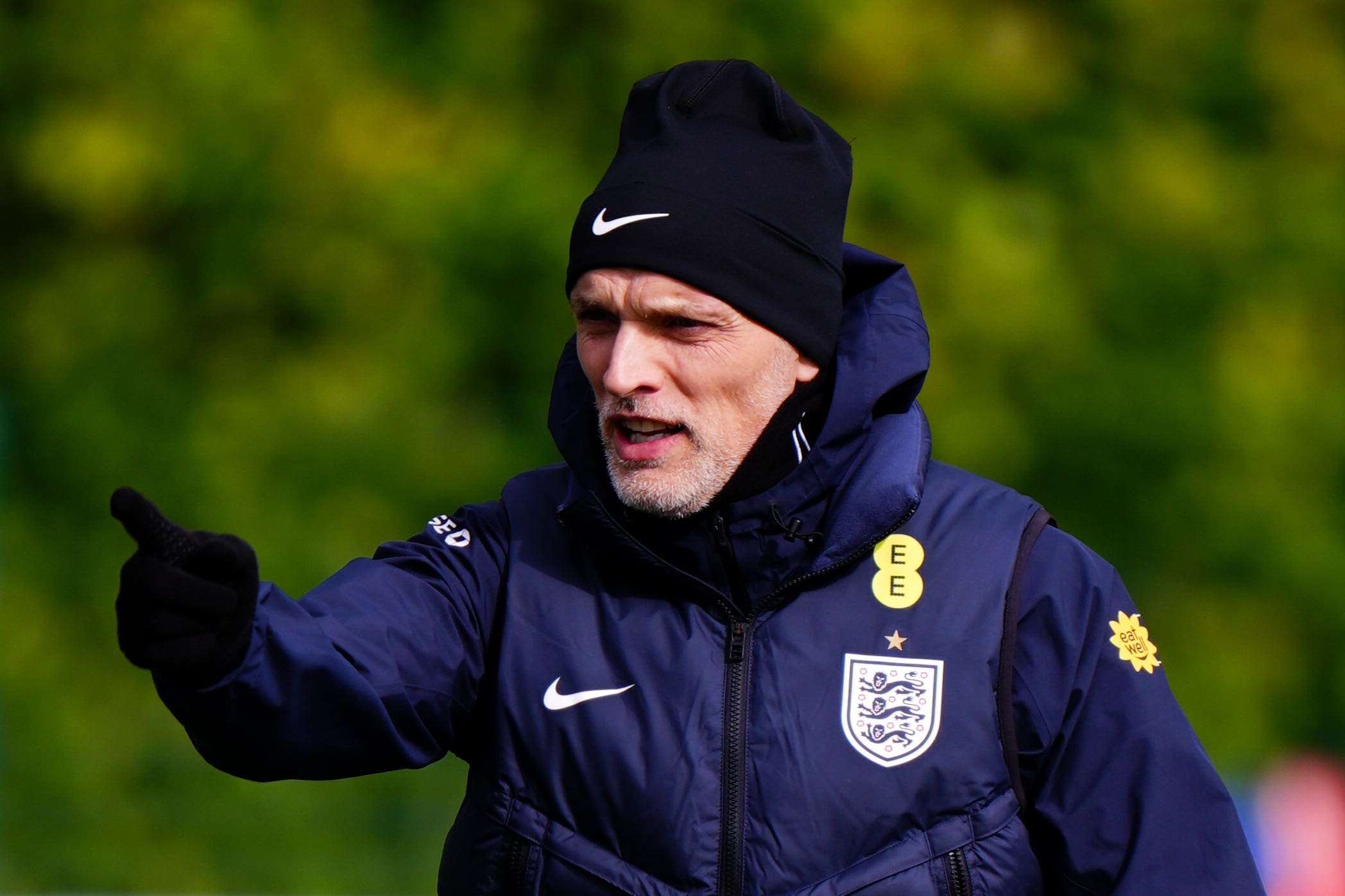 Thomas Tuchel coaches England at the World Cup in the United States