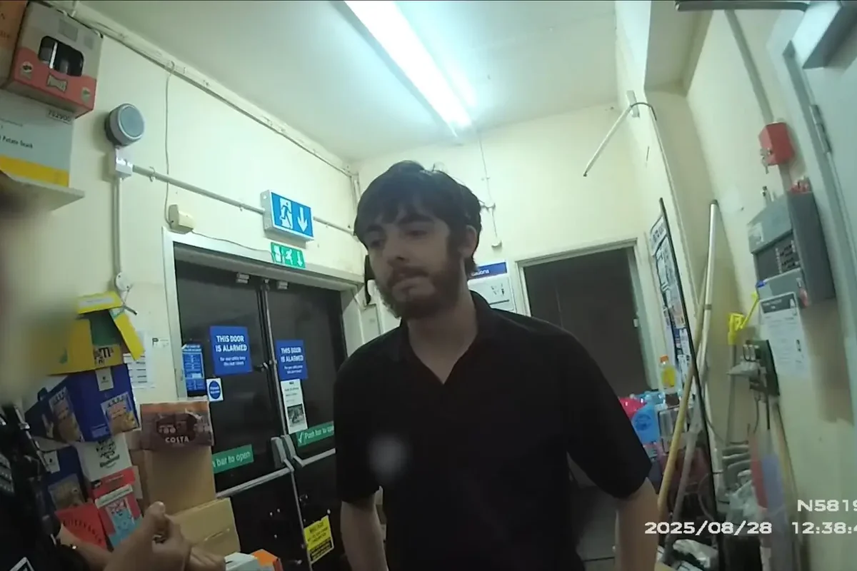 Moment Roblox predator arrested after grooming 14-year-old girl