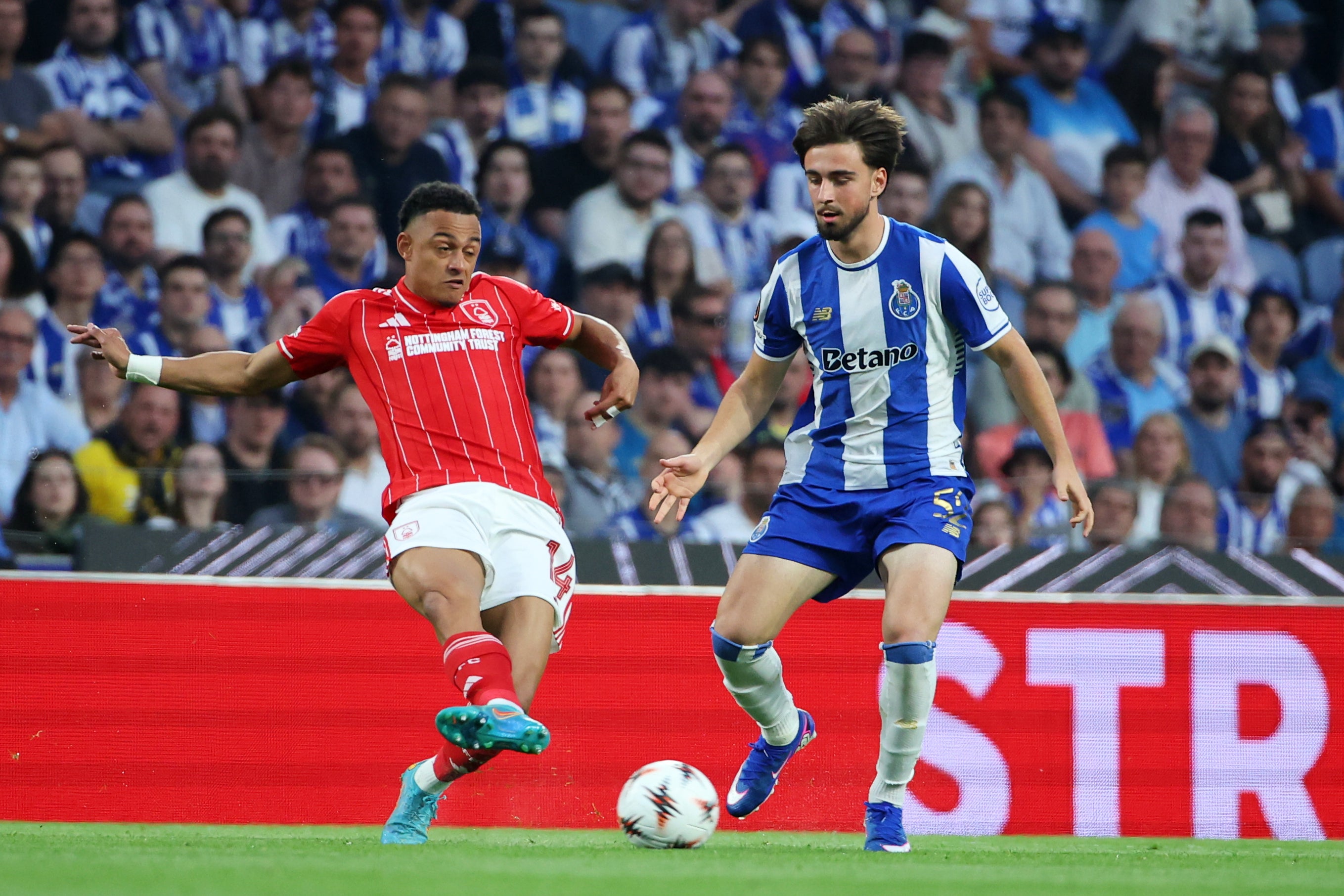 Martim Fernandes' poor back pass ended up in the back of Porto's net