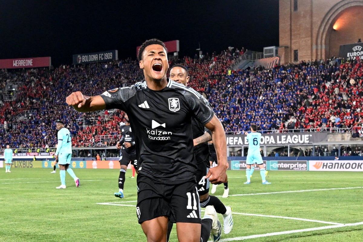 Battling Aston Villa take control of Europa League quarter-final with Ollie Watkins brace – UK Times Battling Aston Villa take control of Europa League quarter-final with Ollie Watkins brace – UK Times