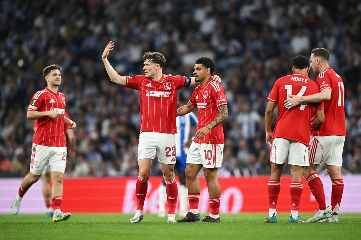 Nottingham Forest salvage Europa League draw thanks to bizarre own goal – UK Times Nottingham Forest salvage Europa League draw thanks to bizarre own goal – UK Times