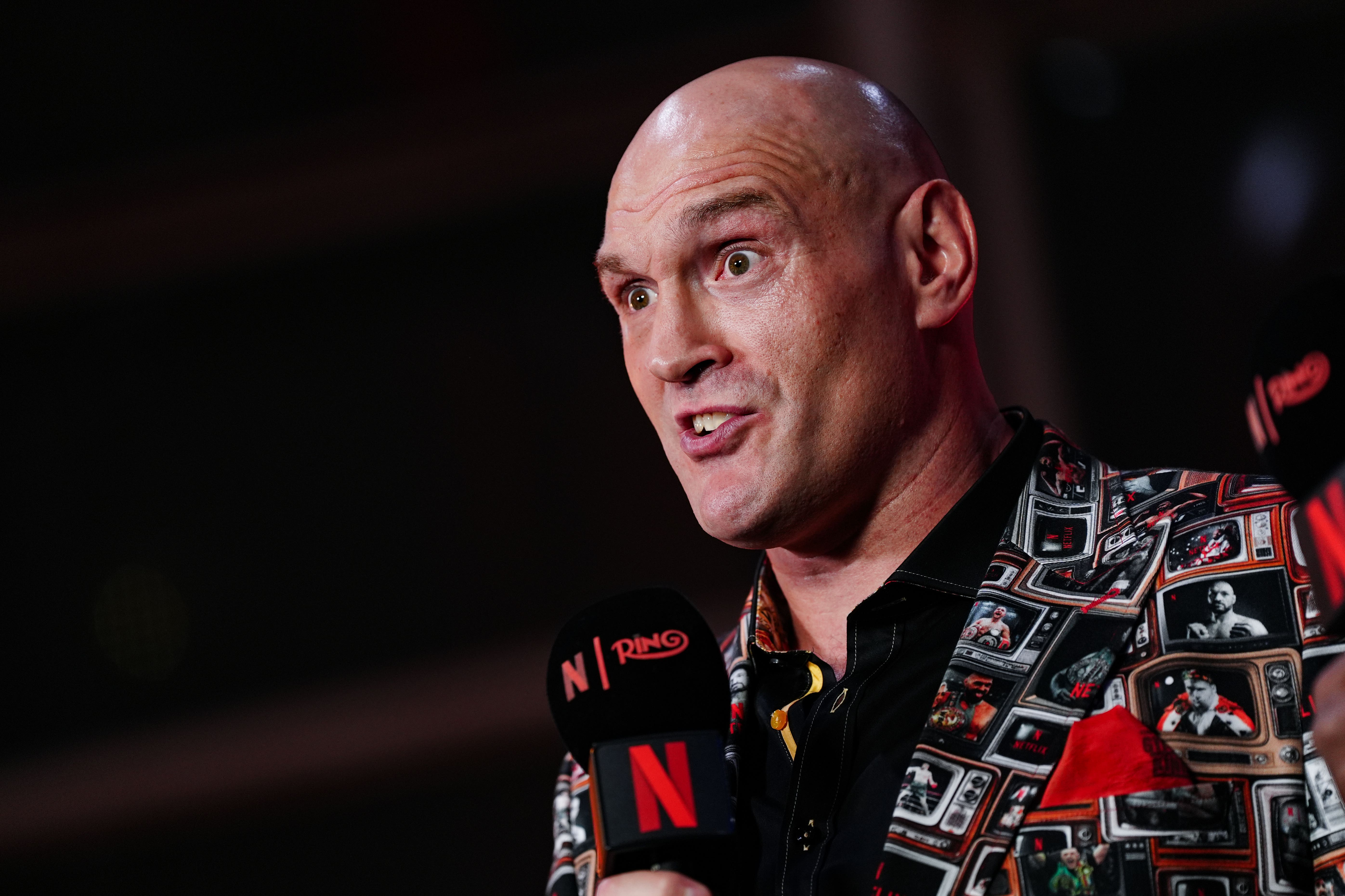 Tyson Fury took aim at Tottenham (Bradley Collyer/PA)
