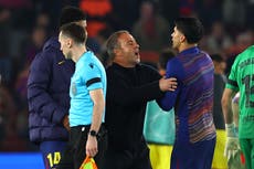Hansi Flick tears into refereeing after Barcelona suffer huge Champions League blow