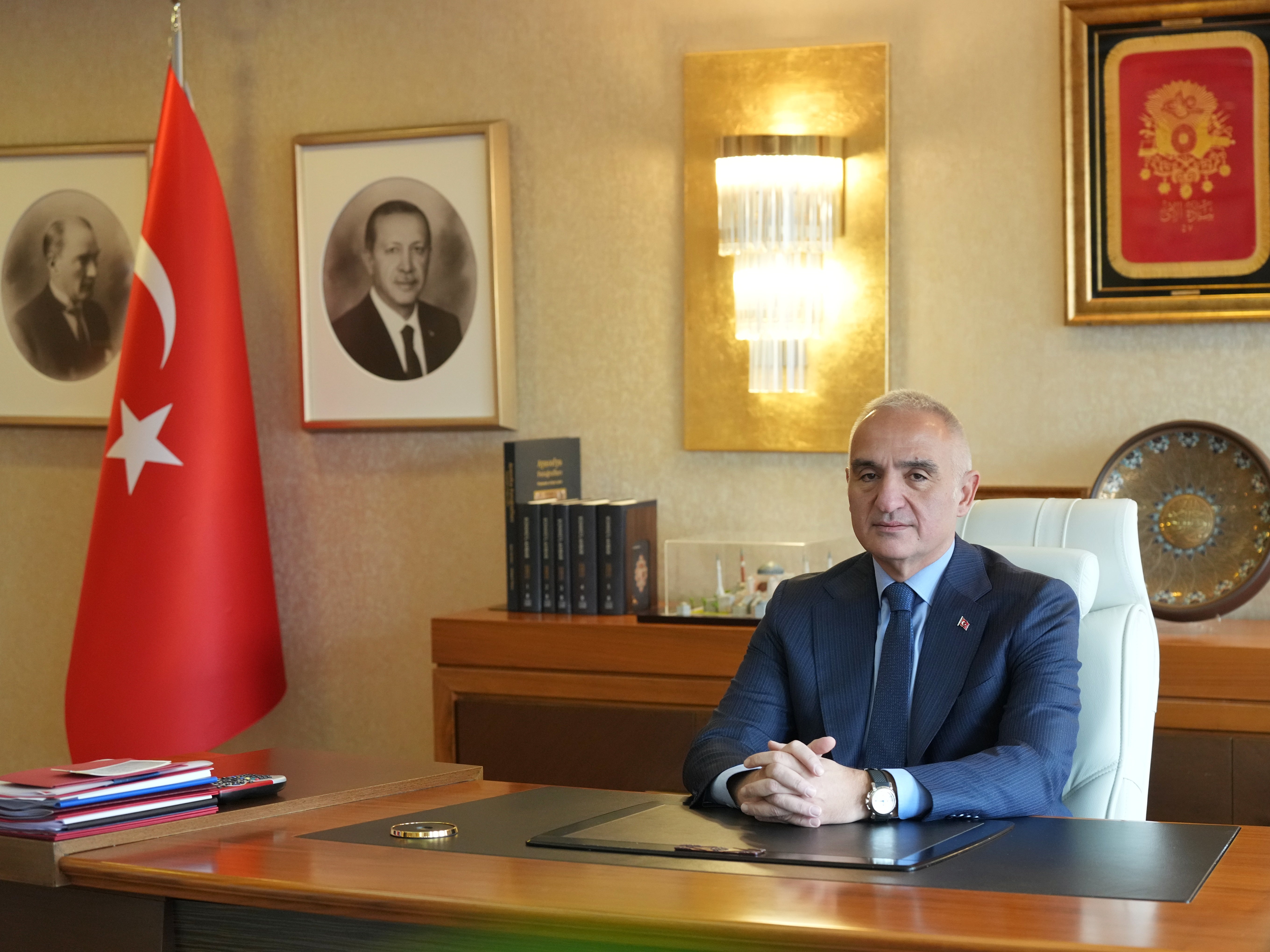 Mehmet Nuri Ersoy is the Minister of Culture and Tourism of the Republic of Türkiye