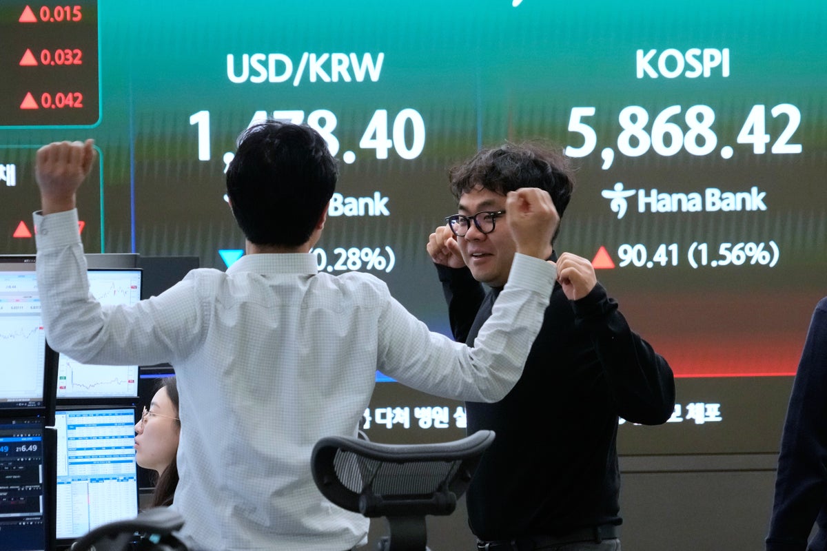 Asian stocks mostly higher and oil gains ahead of planned U.S.-Iran peace talks – UK Times