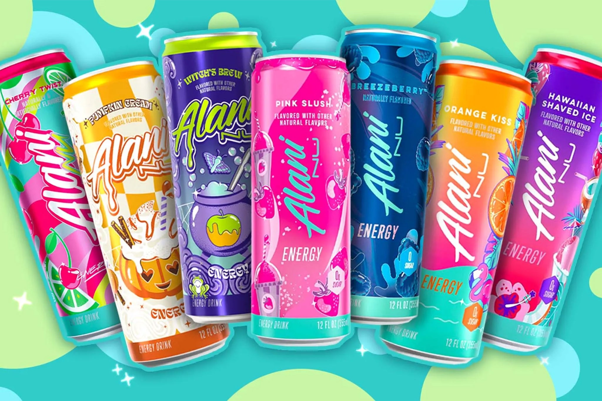 The brand’s drinks are marketed with bright colors and are popular amongst influencers