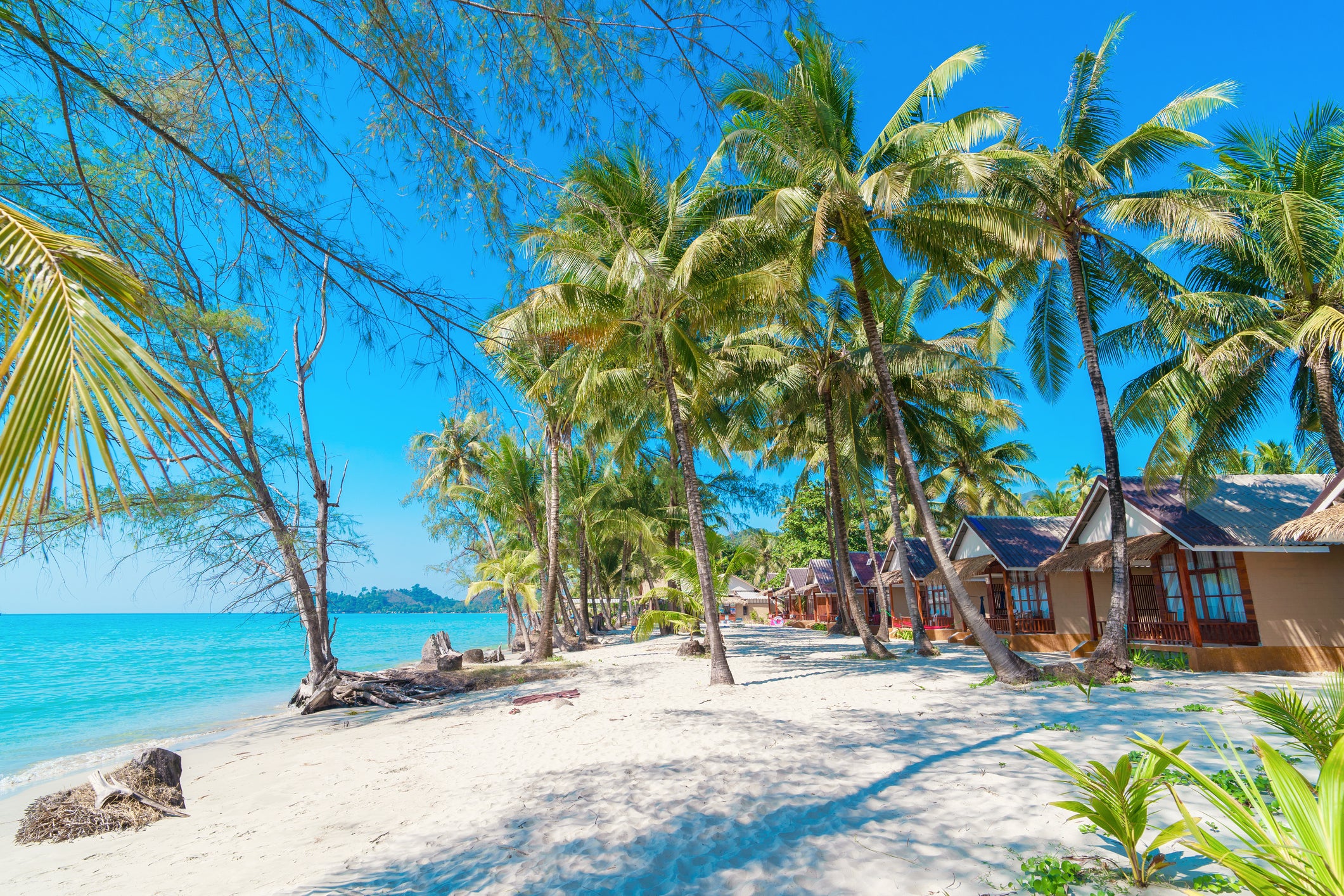 Koh Chang is ideal for a mix of adventure and sunbathing on the beach