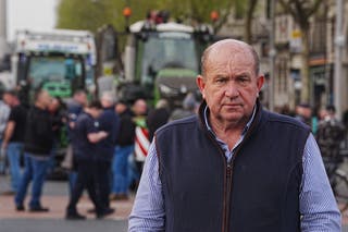 John Dallon emerged as one spokesman for the Dublin protest (Brian Lawless/PA)