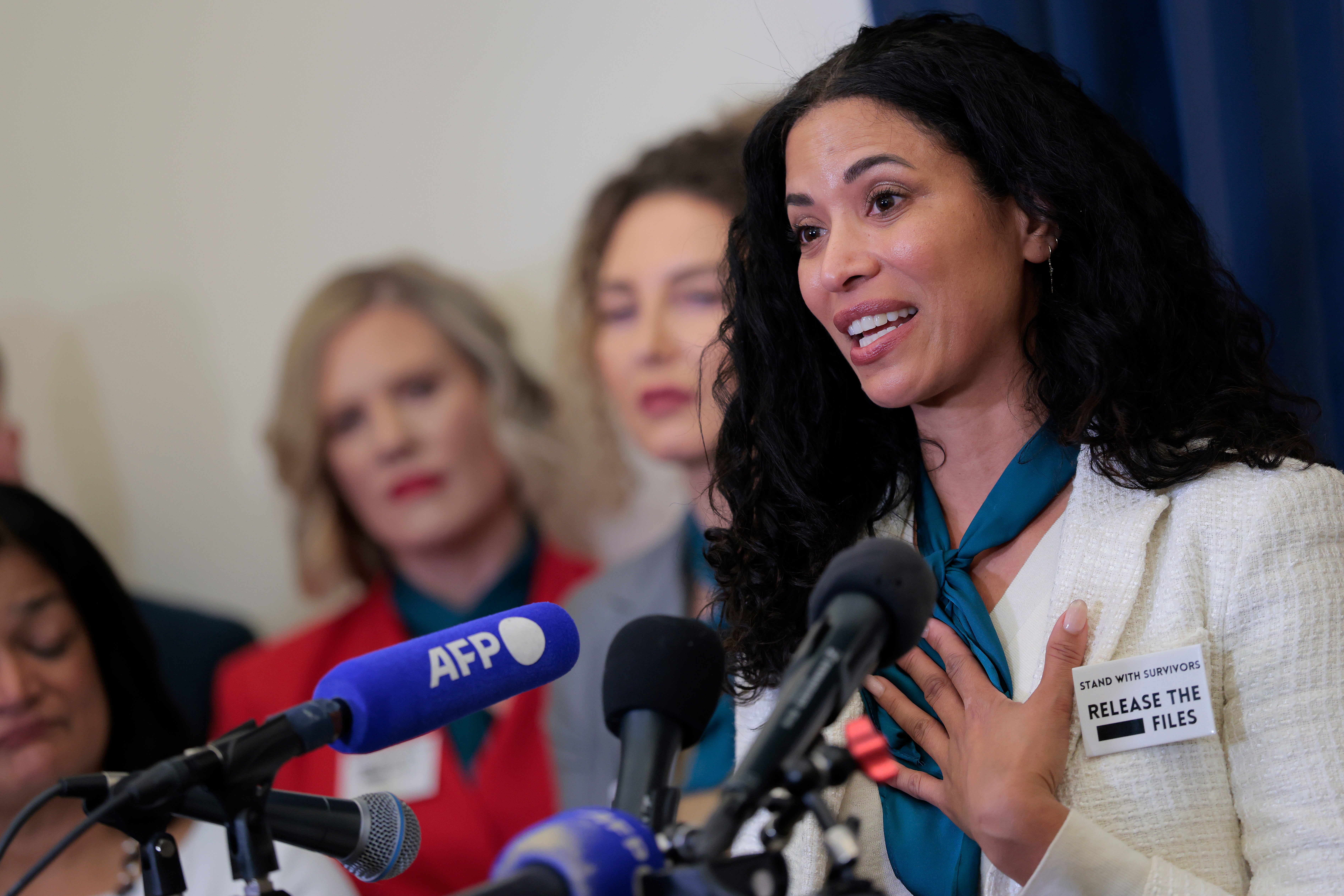 Lisa Phillips, a Jeffrey Epstein survivor, said she is hopeful after the first lady's remarks.