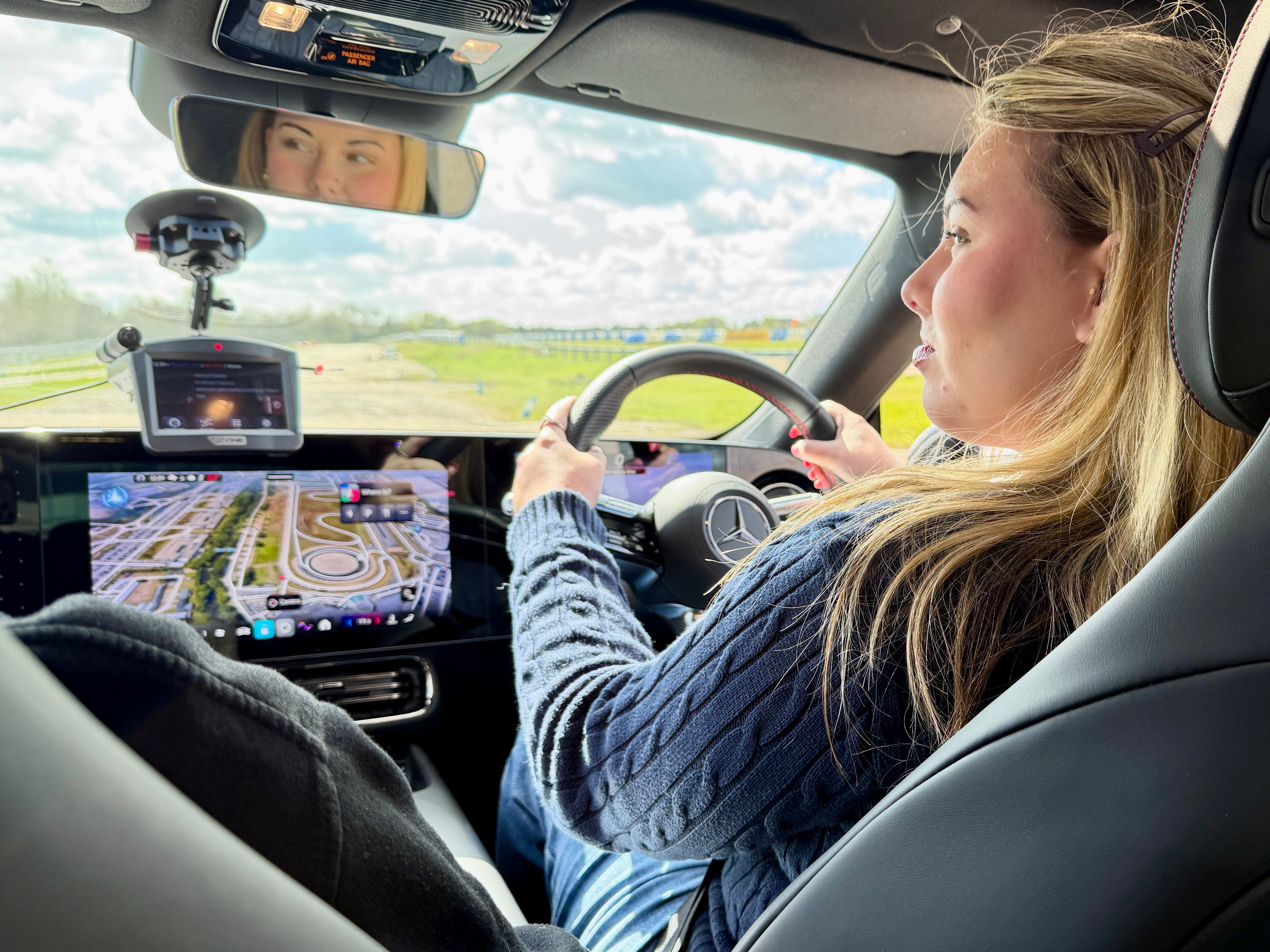 The Mercedes-Benz CLA comes with a host of driver assistance aids that young people find easy and intuitive