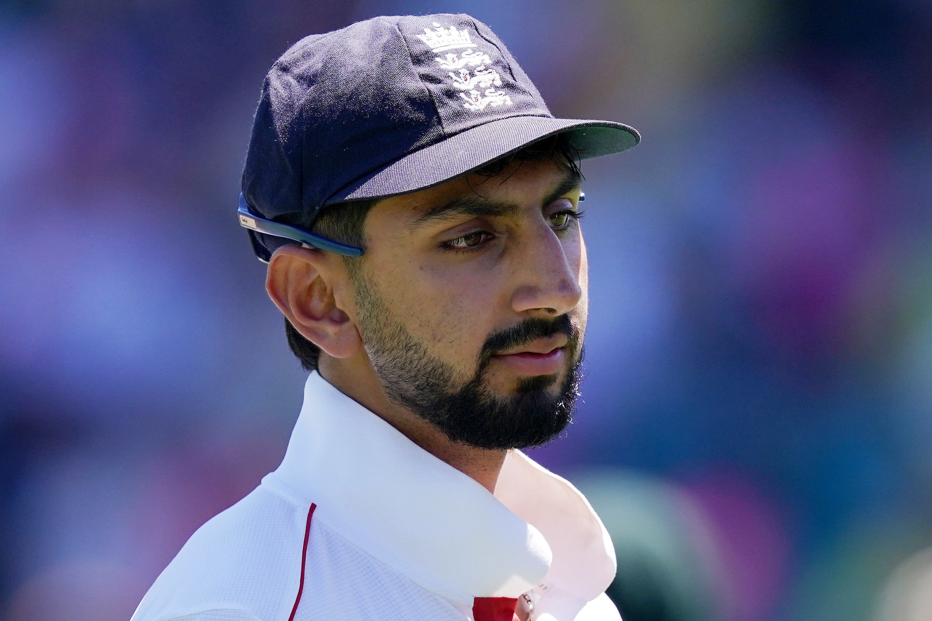 Shoaib Bashir claimed his best county figures as he took four for Derbyshire on day one at Old Trafford (Robbie Stephenson/PA)