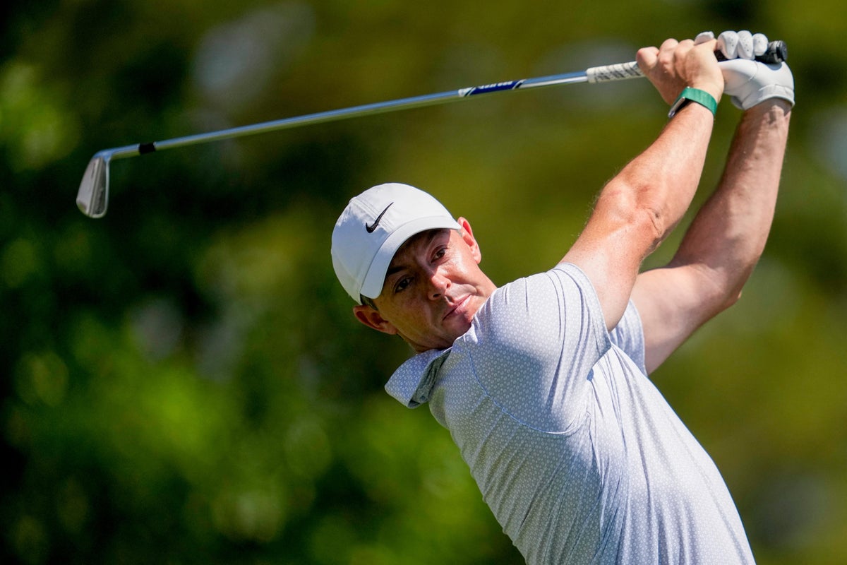 The Masters 2026 third-round tee times and how to watch on TV as Rory McIlroy leads | The Independent