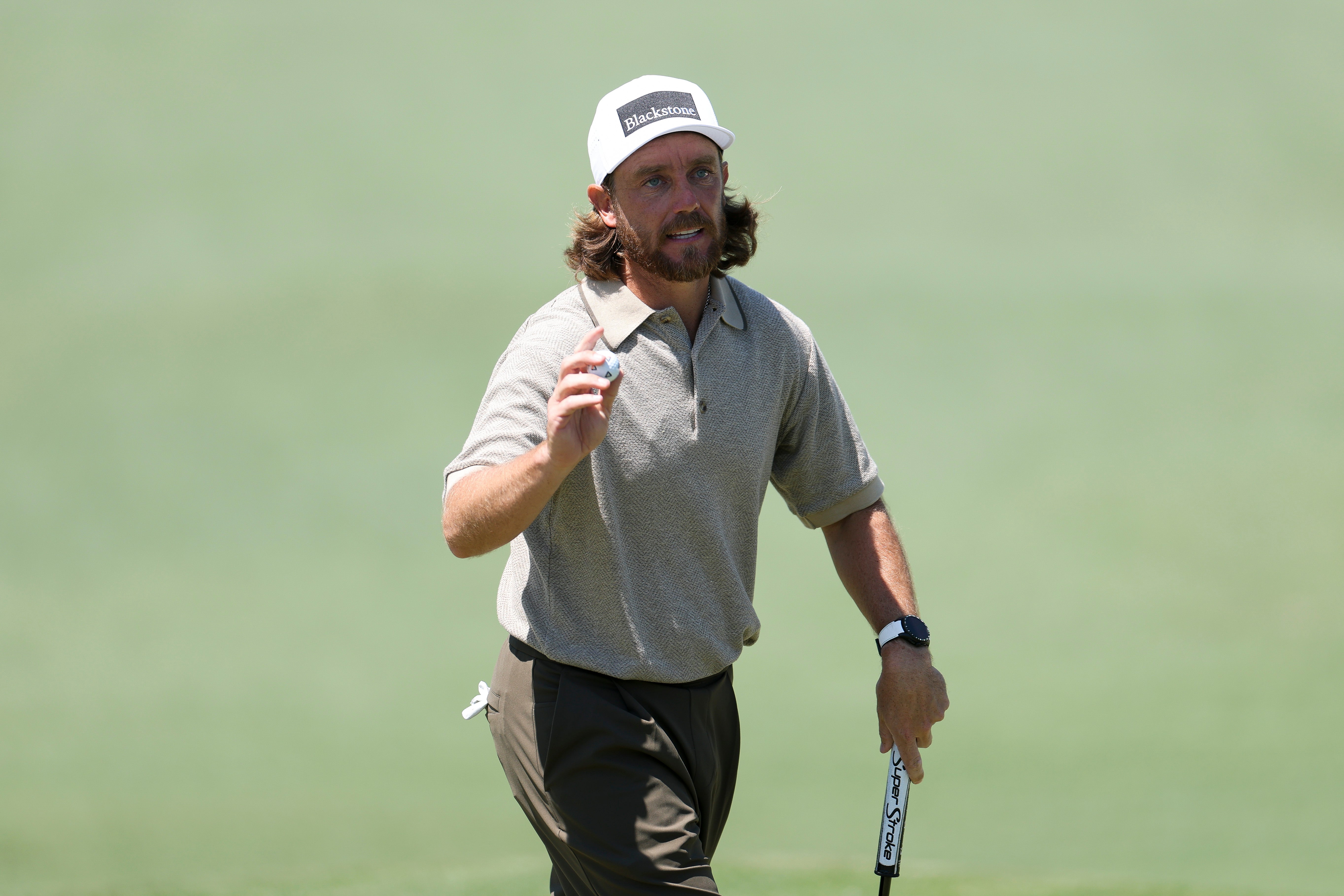 Tommy Fleetwood is seven shots off the pace