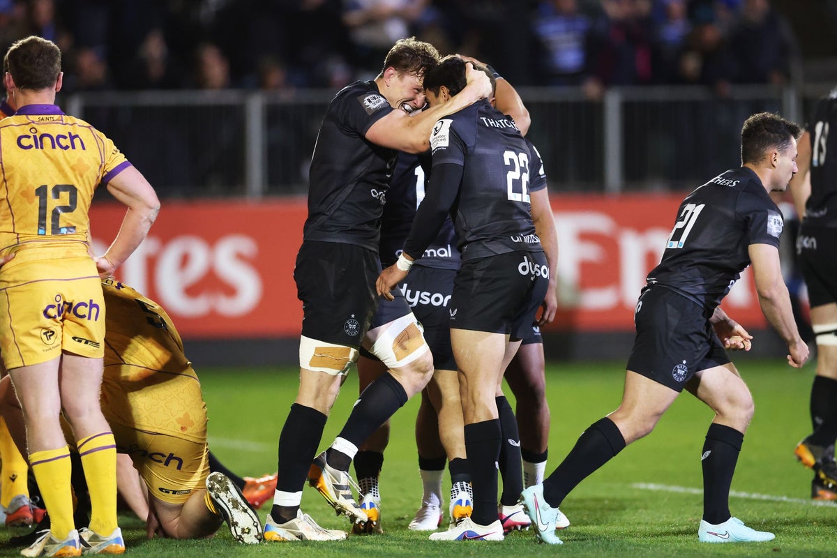 Bath strike late to win mesmeric 11-try clash against Northampton to reach Champions Cup semis – UK Times Bath strike late to win mesmeric 11-try clash against Northampton to reach Champions Cup semis – UK Times
