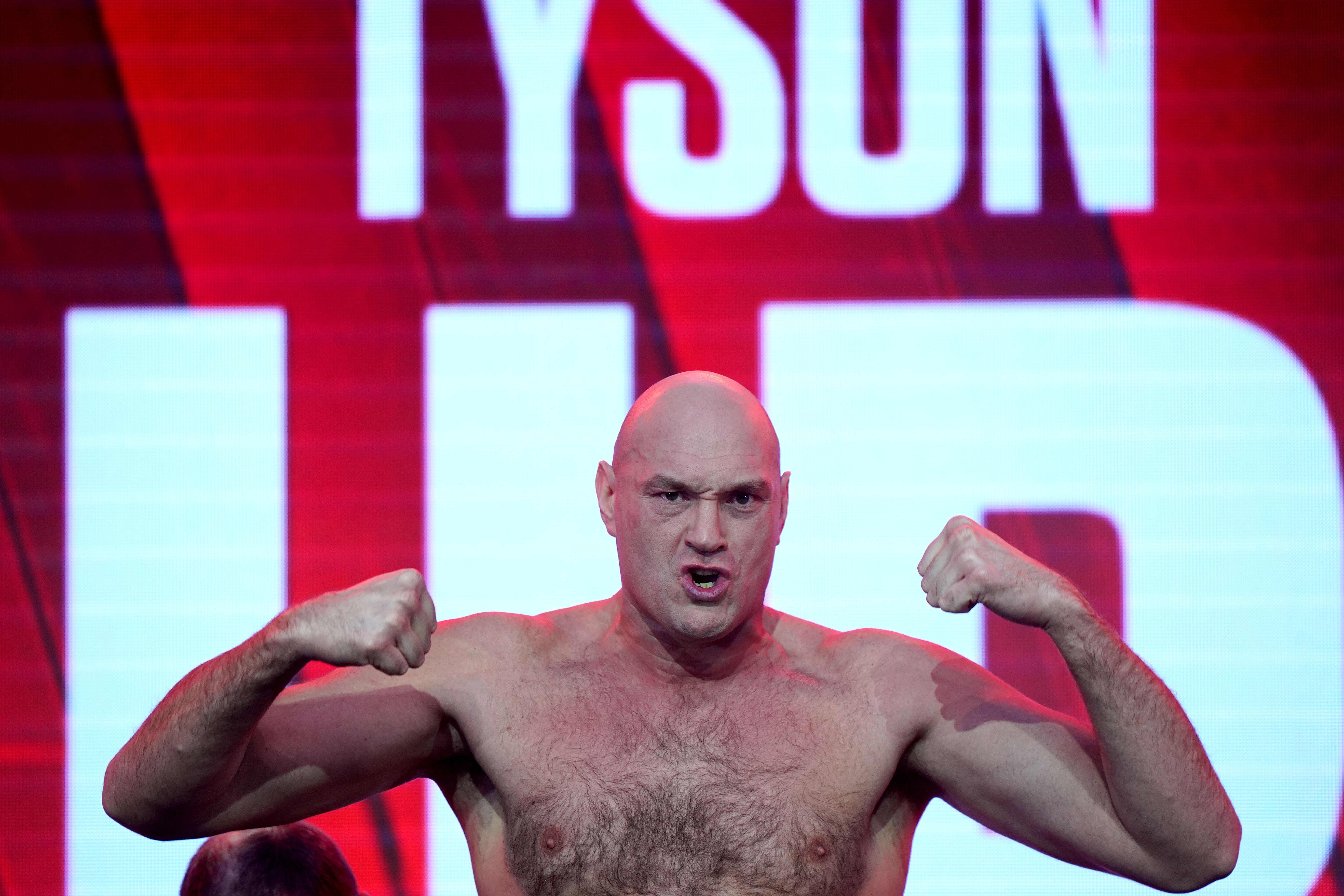 Tyson Fury takes on Arslanbek Makhmudov in his comeback fight on Saturday (Bradley Collyer/PA)