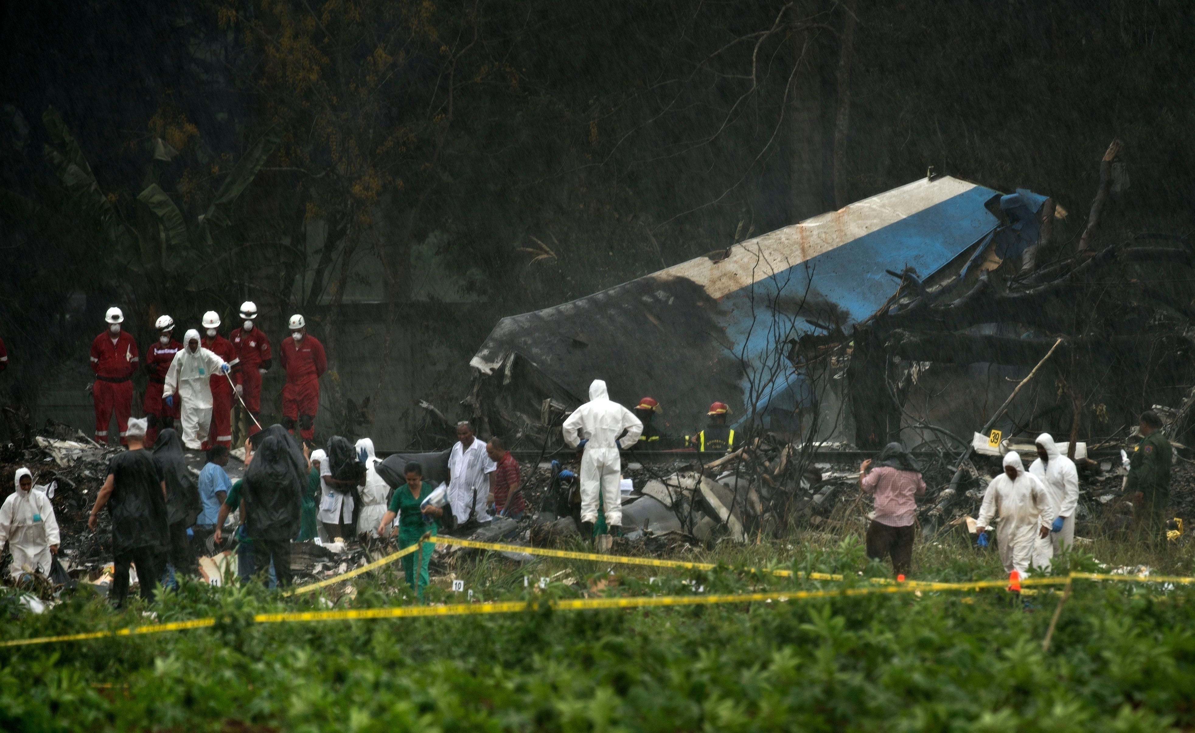 MÉXICO-CUBA ACCIDENTE AÉREO