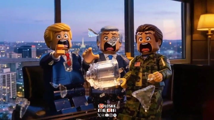 Iran has mocked Trump using Lego videos