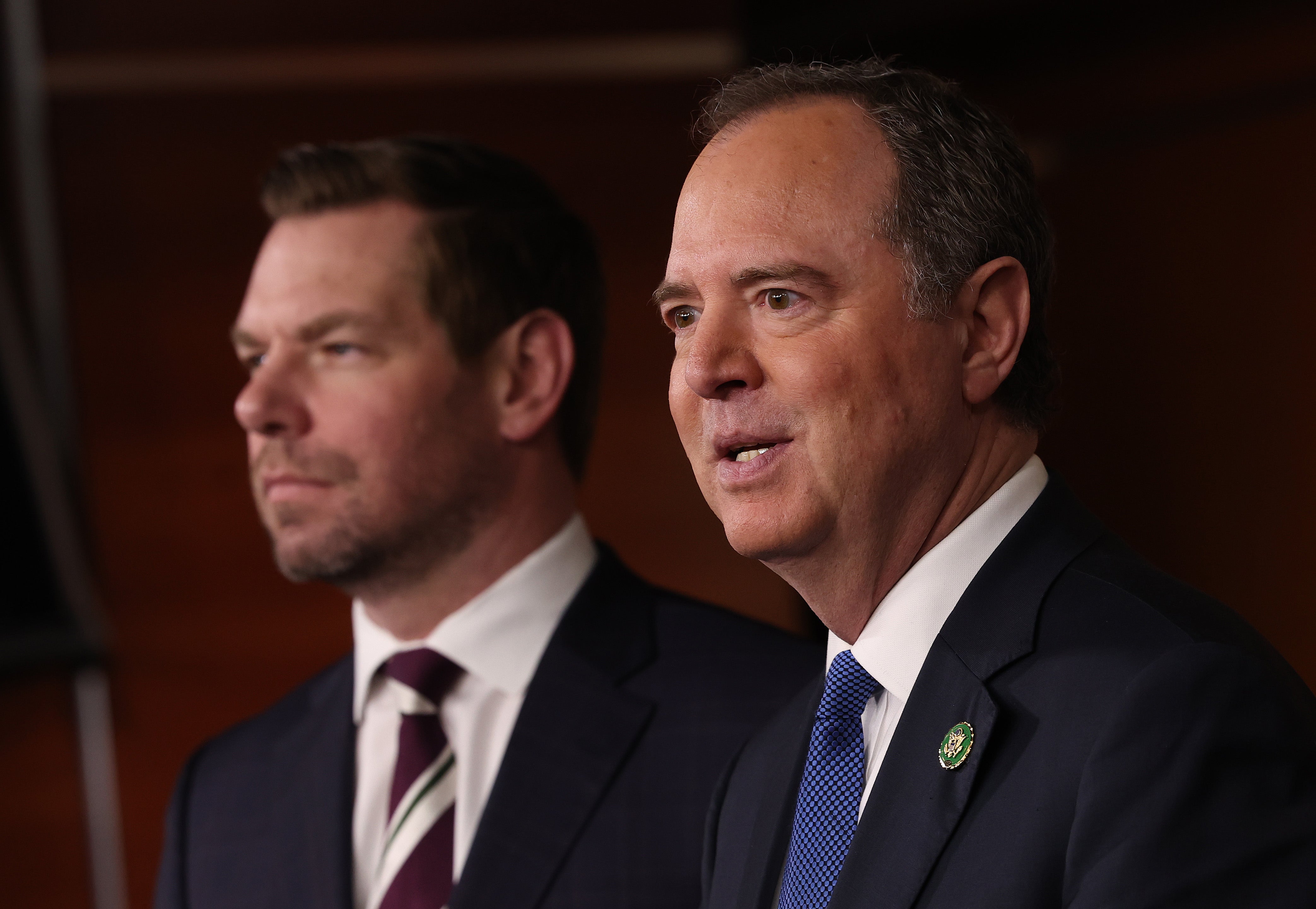 Several fellow Democrats, such as Senator Adam Schiff, have dropped support for Swalwell following allegations of unwanted advances toward women, including a former staffer who claims she was raped