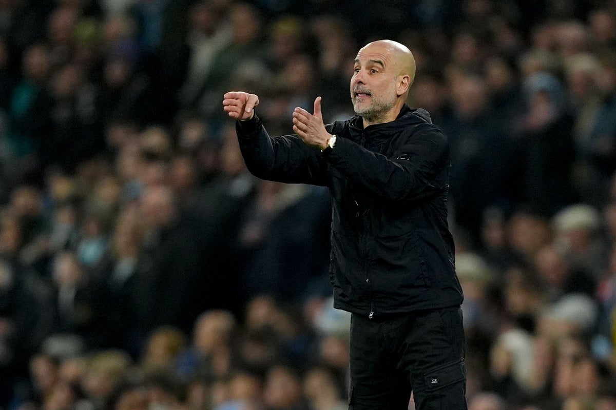 Pep Guardiola sends message to Manchester City stars as Premier League run-in kickoff Pep Guardiola sends message to Manchester City stars as Premier League run-in kickoff