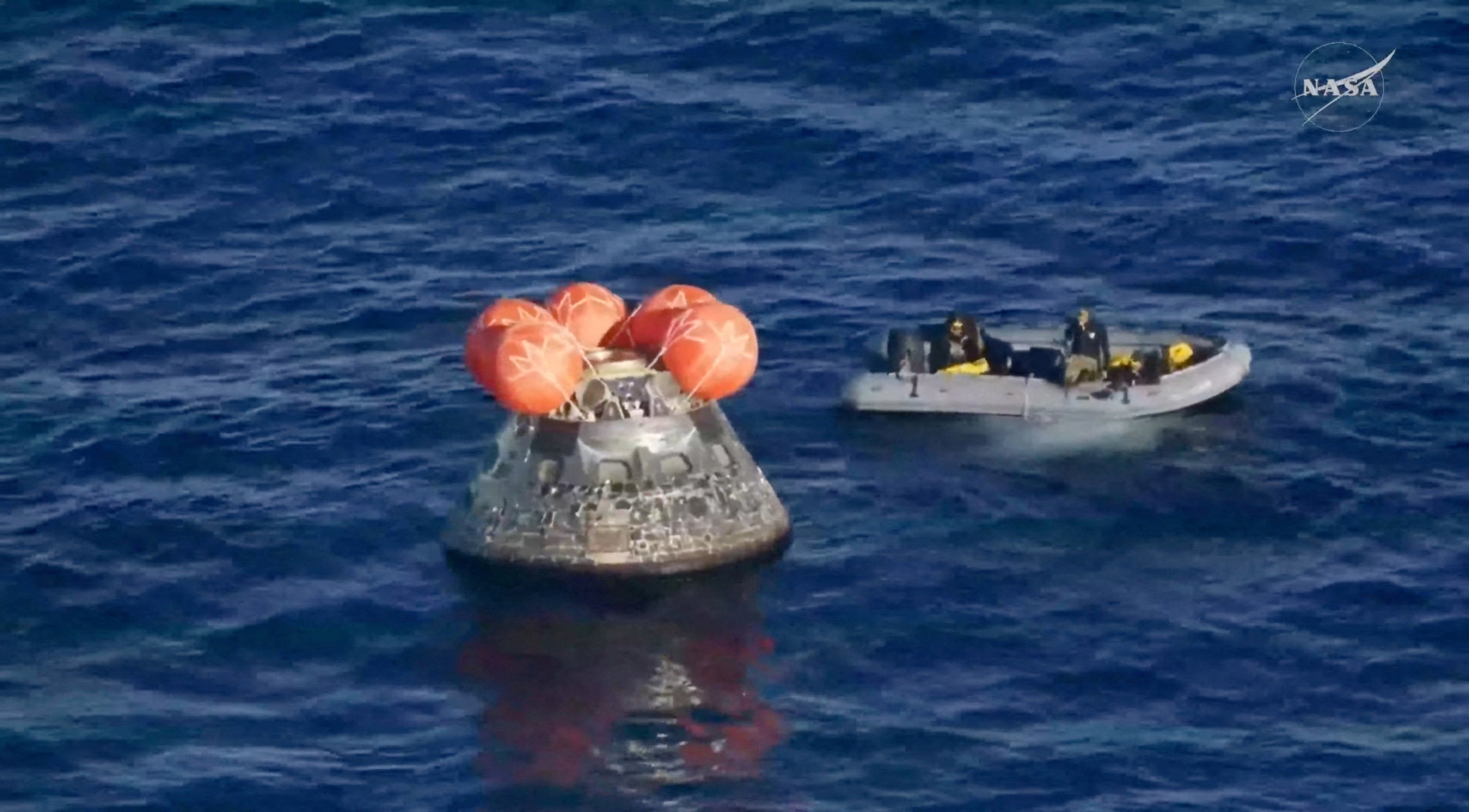 Maher’s remarks were taped before the crew of the Artemis II returned safely to Earth, splashing down at just after 7 p.m. Friday