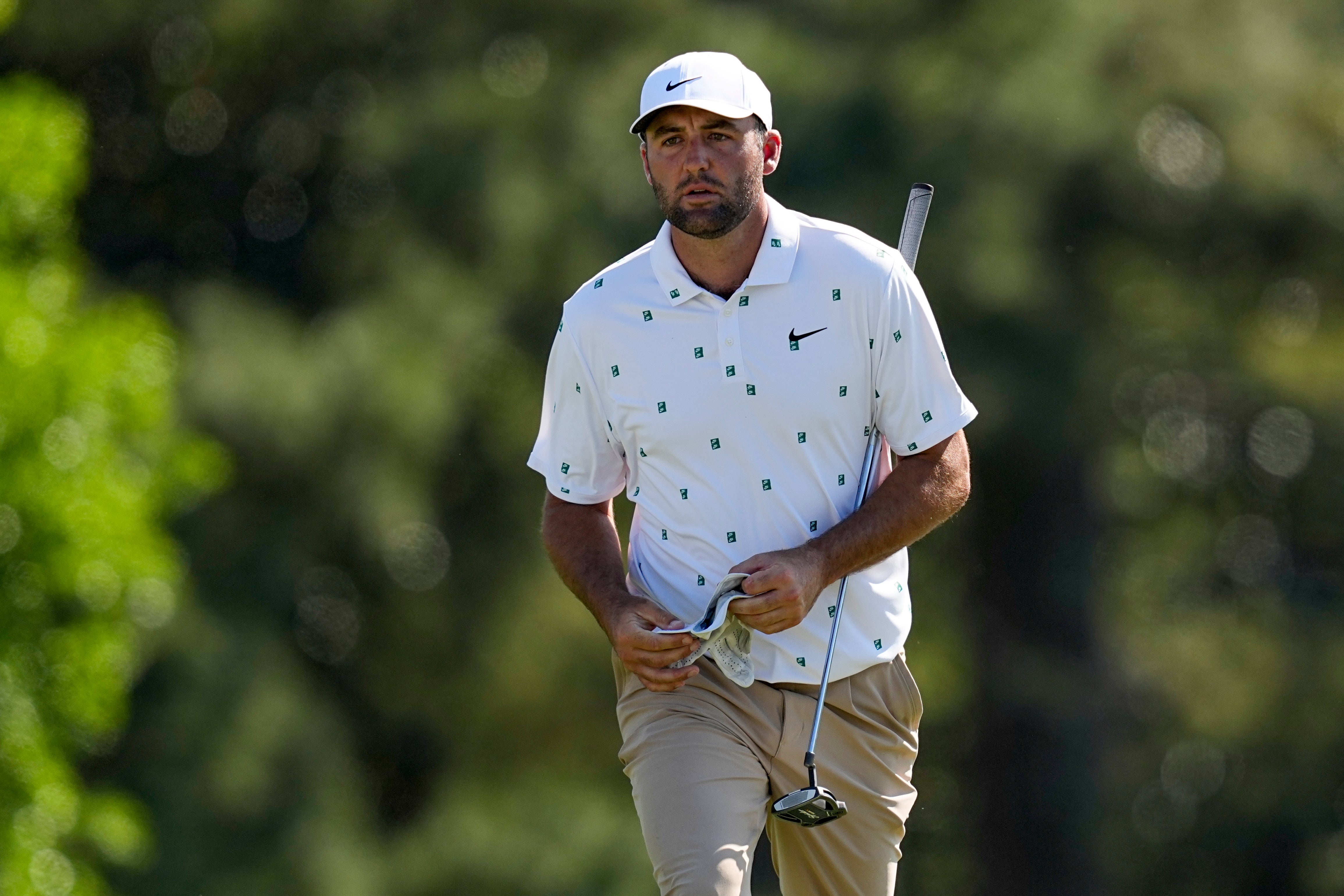 Scottie Scheffler is lurking after a blazing 65 on Saturday