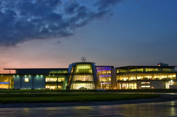Mercedes-Benz World at the old Brooklands racing circuit in Surrey celebrates 20 years this year