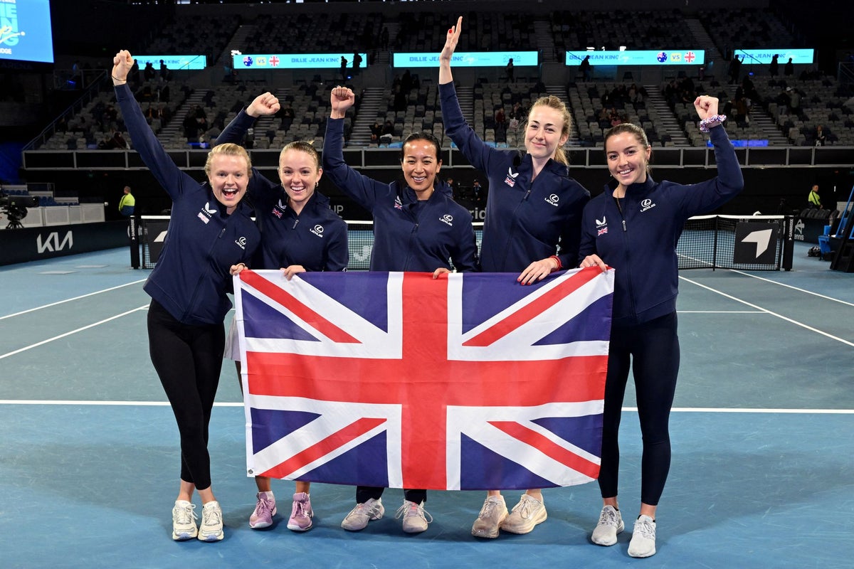 Under-strength GB reach Billie Jean King Cup finals after ‘crazy’ win over Australia – UK Times Under-strength GB reach Billie Jean King Cup finals after ‘crazy’ win over Australia – UK Times