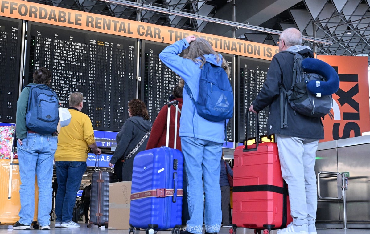 Hundreds of flights cancelled and passengers stranded after major strike
