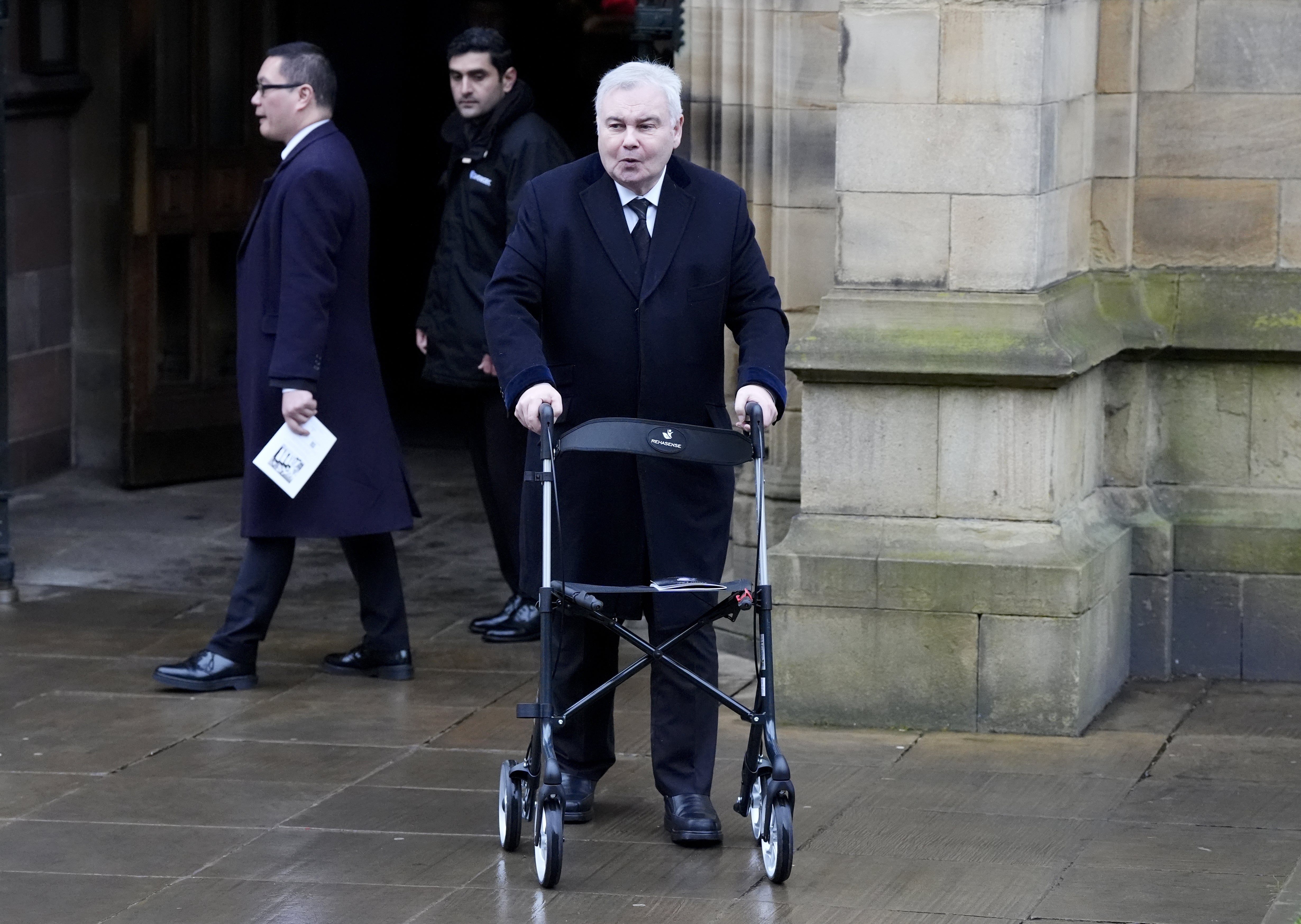 Eamonn Holmes has been using walking aids due to previous health issues