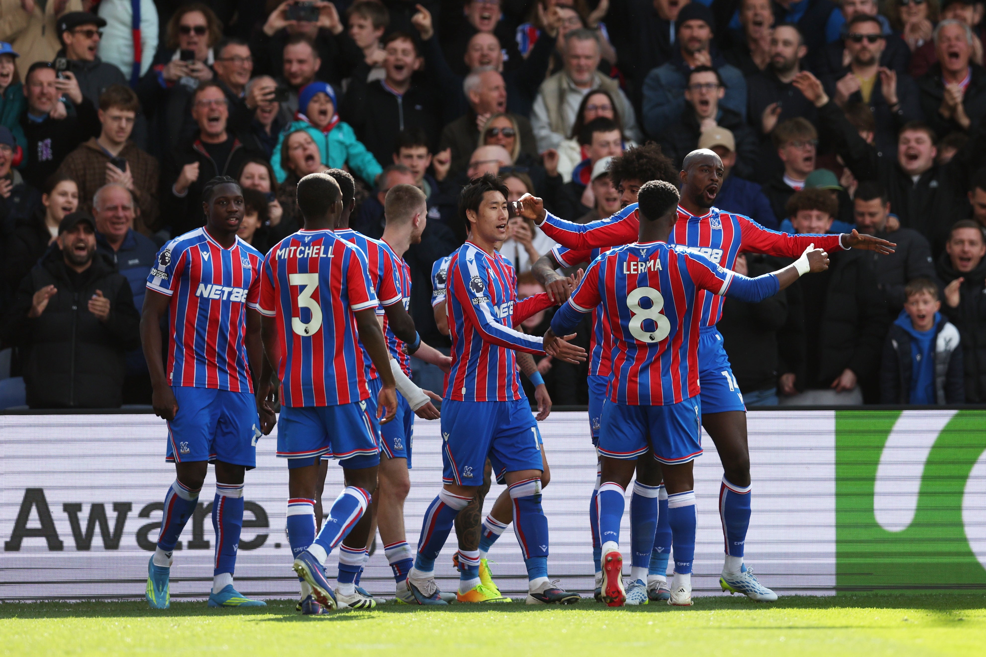Crystal Palace came from behind to win