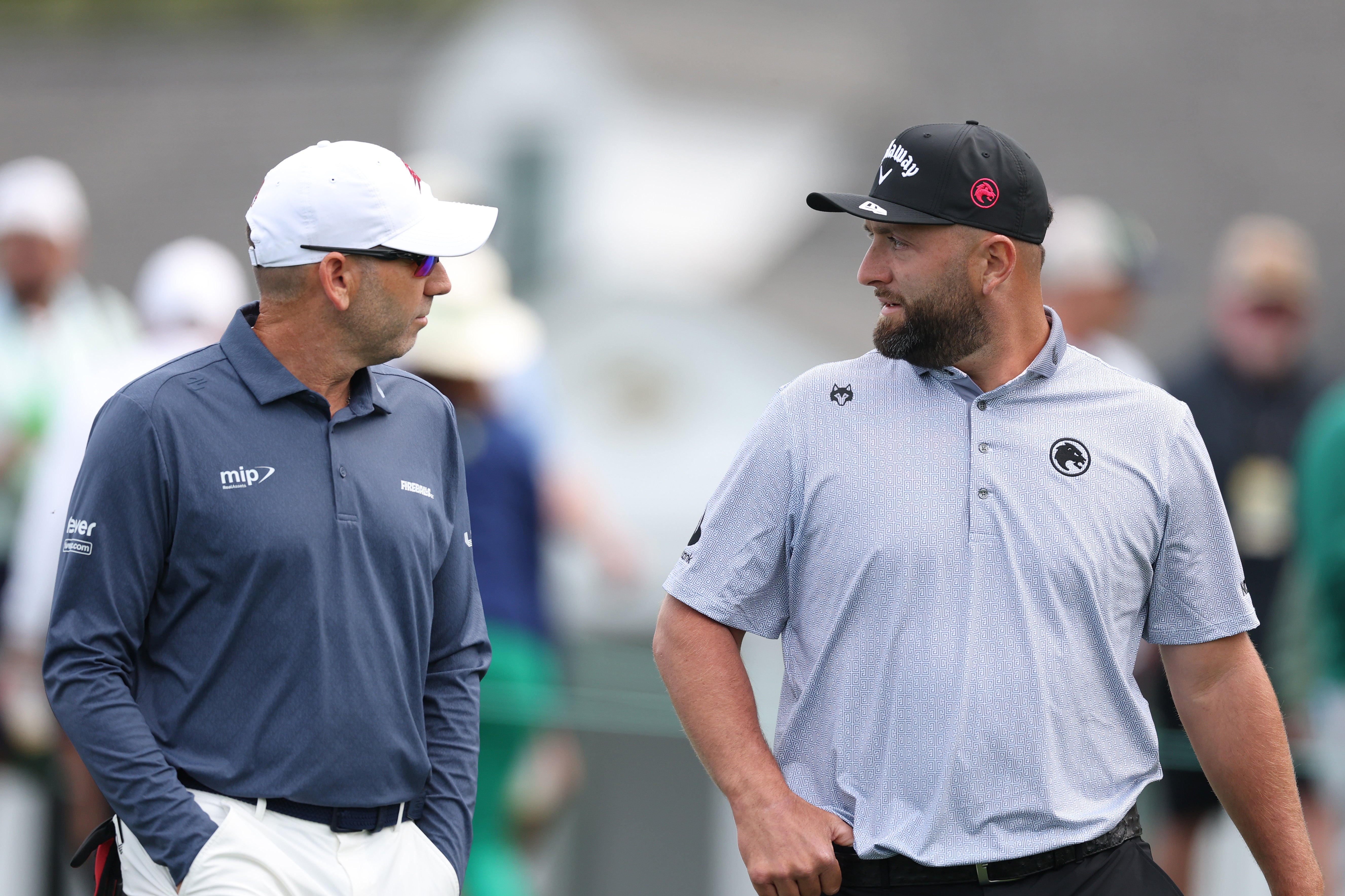 Garcia was playing his final round with Jon Rahm