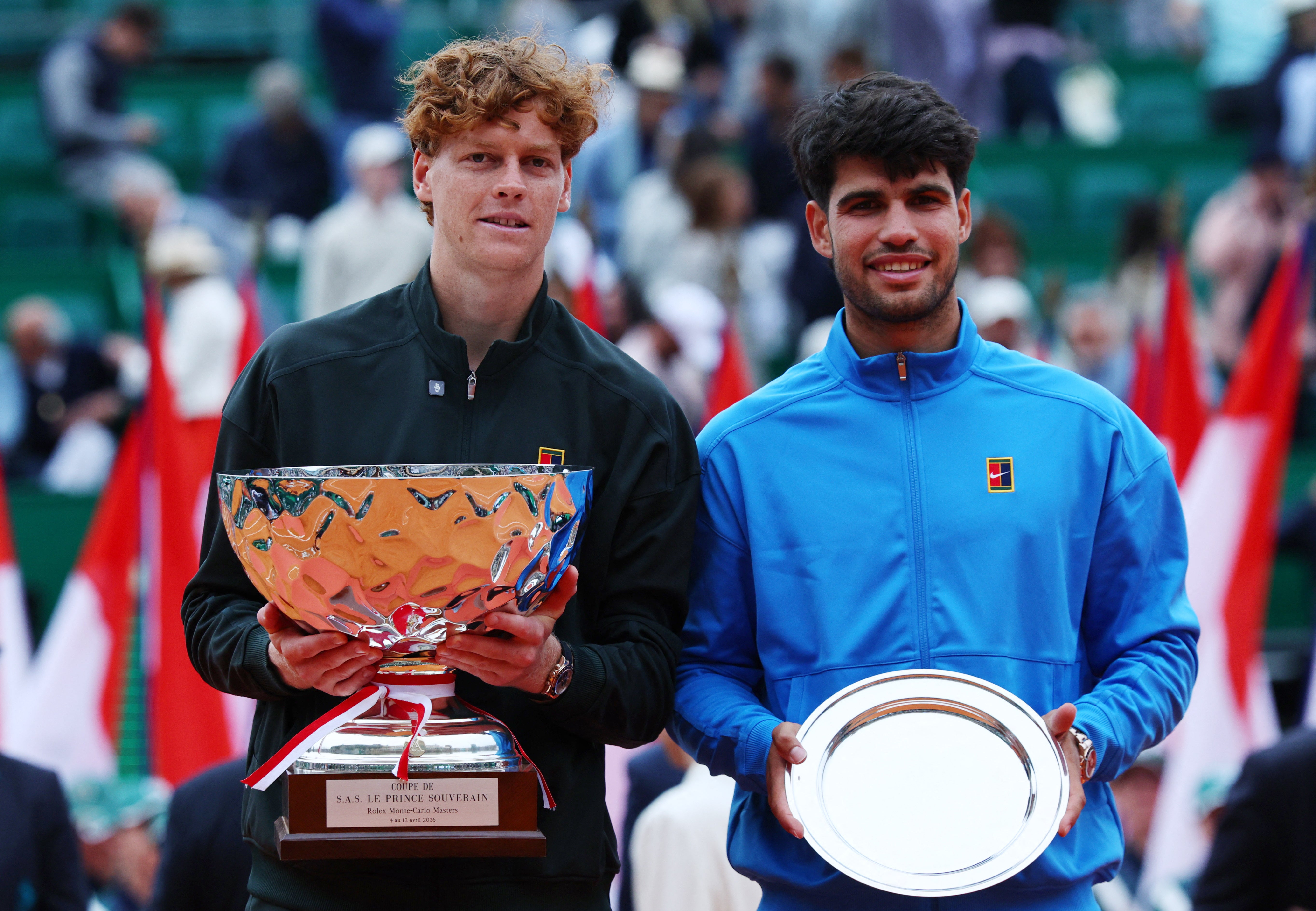 Jannik Sinner wins latest battle with Carlos Alcaraz in Monte Carlo Masters  final to reclaim world No 1 ranking | The Independent