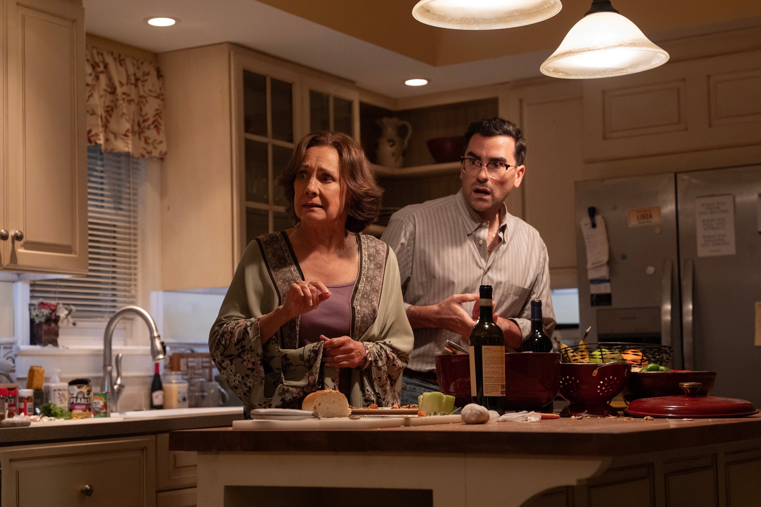 Laurie Metcalf ha ottenuto recensioni entusiastiche per il suo ruolo di madre del personaggio di Levy